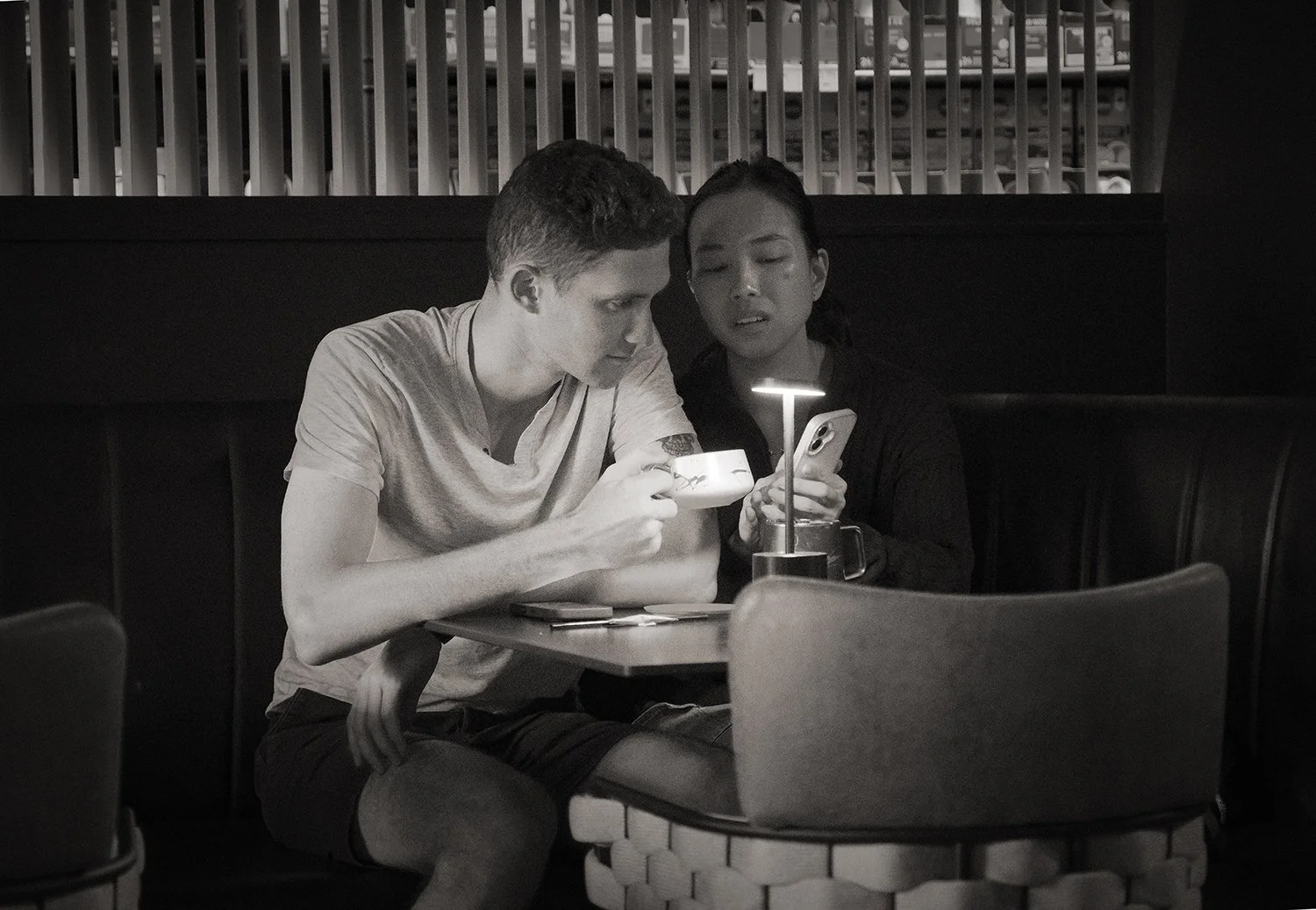 Couple, Hummingbird Coffee, Niagara Falls, 2026