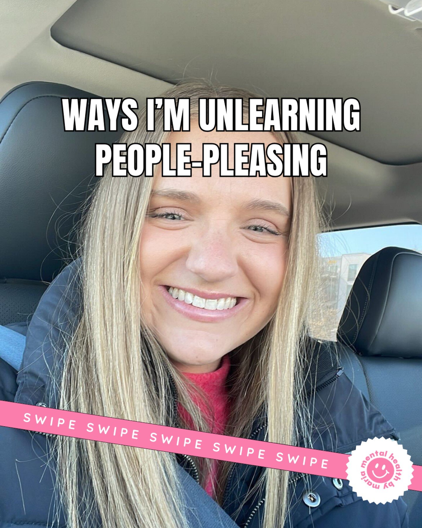 Unlearning people-pleasing takes practice, nervous system work, and a lot of self-compassion.

These are just a few ways I&rsquo;m working on it (and maybe they&rsquo;ll help you too 🤍)

✨I&rsquo;m currently accepting new therapy clients. If you&rsq