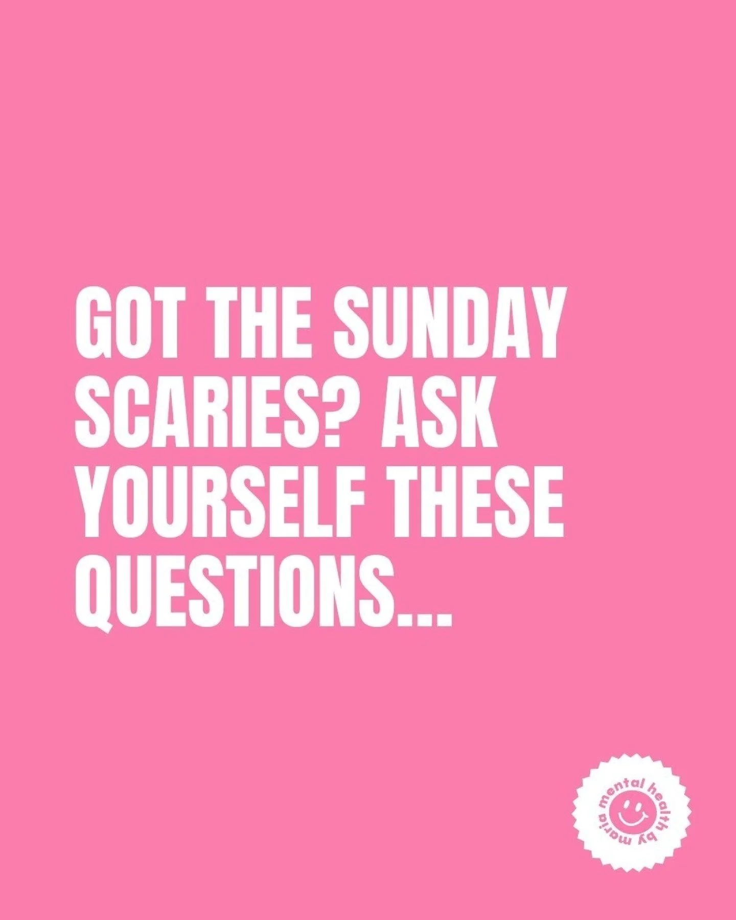 The Sunday Scaries aren&rsquo;t just about work - they&rsquo;re often your nervous system saying, &ldquo;please slow down.&rdquo;

If your weekends feel more like recovery time than rest, it might be time to look at what&rsquo;s underneath the burnou
