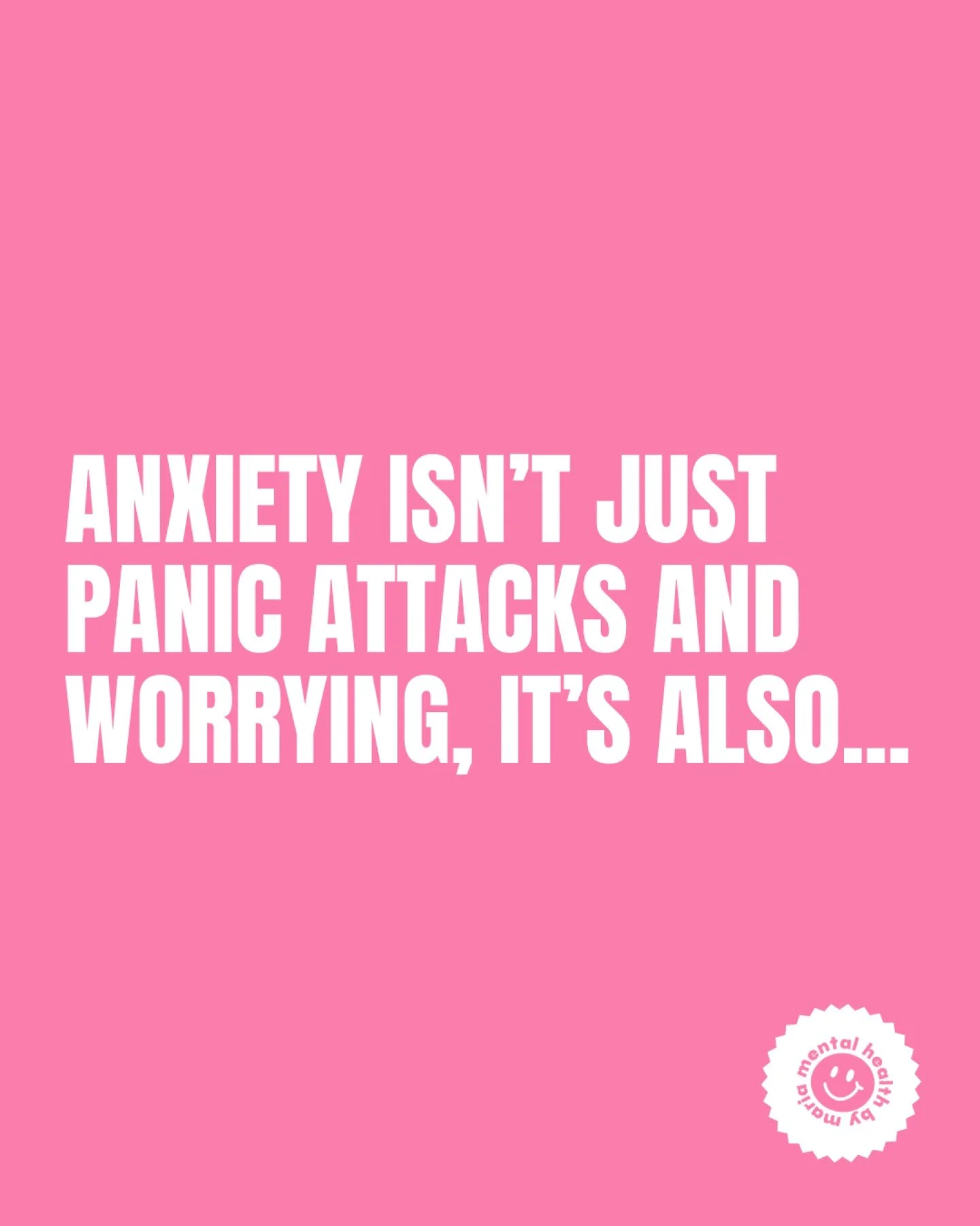 Shout out to all my high-functioning anxious girlies who are killing it in their careers but are secretly battling anxiety, perfectionism, and people-pleasing tendencies.

If you are feeling called out or recognize any of these feelings, it might be 