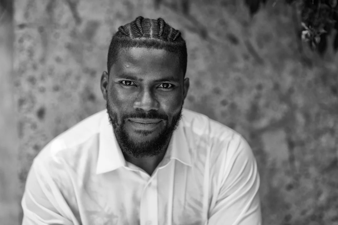 Black & White headshot 
