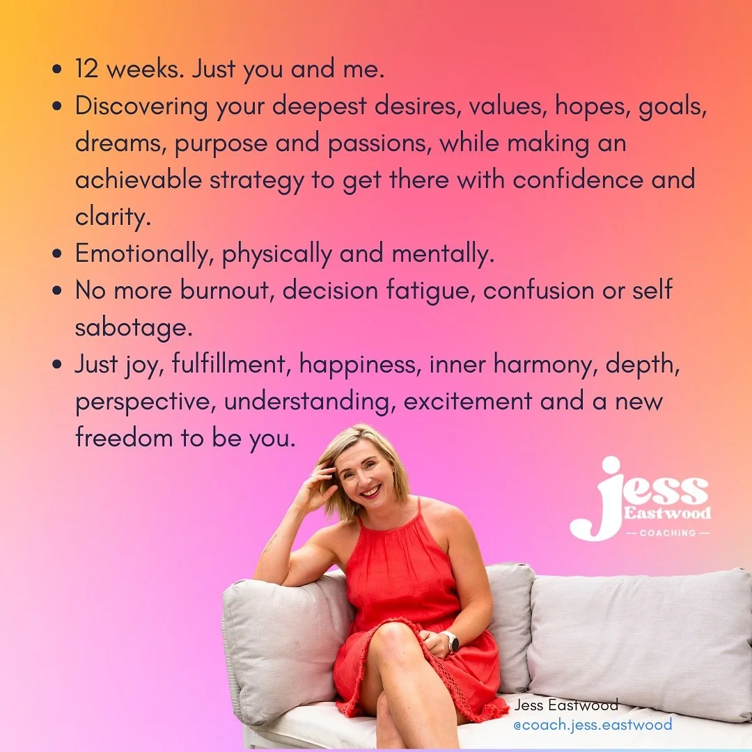Want to know more? Let&rsquo;s book a connection call together. Write RESET in the comments below, or head to my website to book your call (link in bio)
Next round of coaching programs kick off the week of October 7th. 
Let&rsquo;s do this for you 🙌