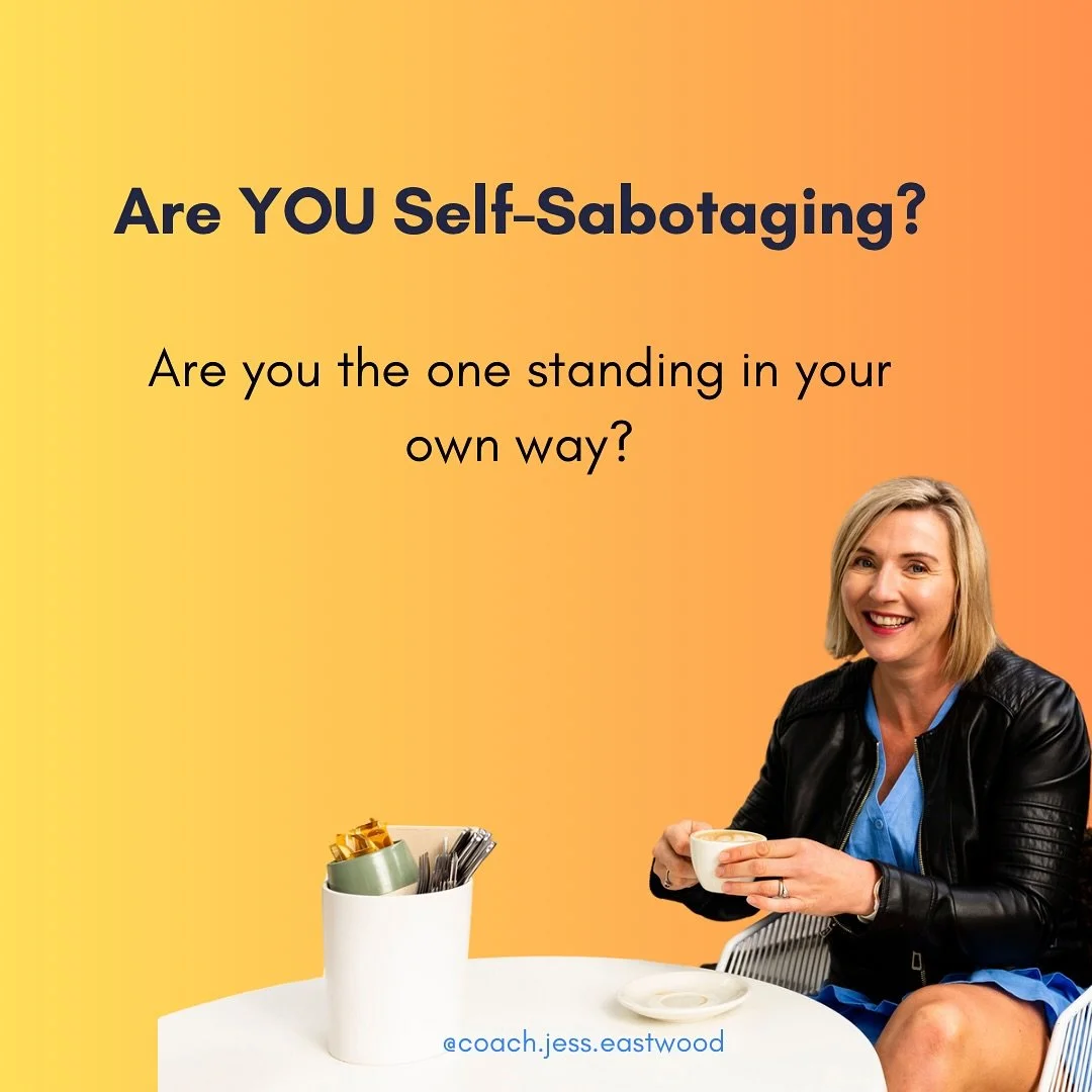 #🚨 Are you standing in your own way?

Self-sabotage can look like procrastination, doubting yourself before you even try, quitting just as things get tough, or saying &ldquo;yes&rdquo; when your whole body is screaming &ldquo;no.&rdquo;

It&rsquo;s 