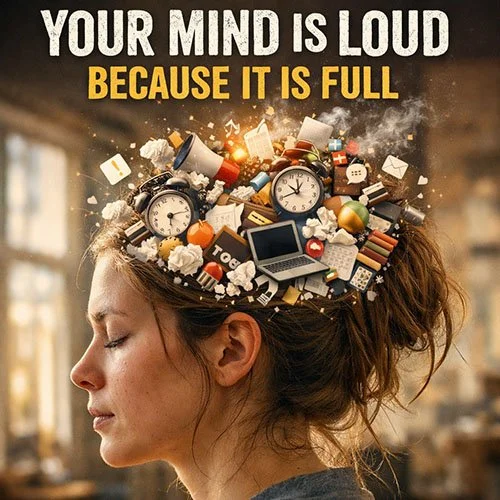 Your Mind Is Loud Because It Is Full