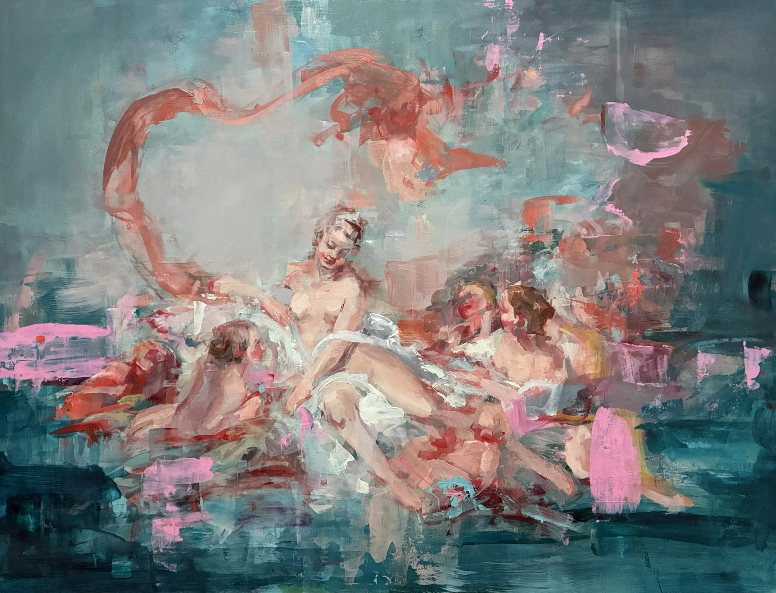 Ode to the Birth of Venus, 24" x 18"
