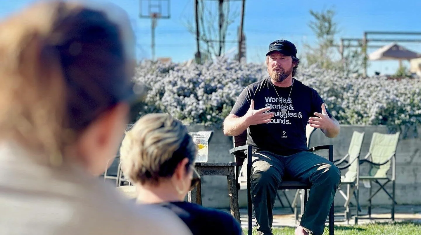 Do your words expand or limit your future? Workshop with Mark England