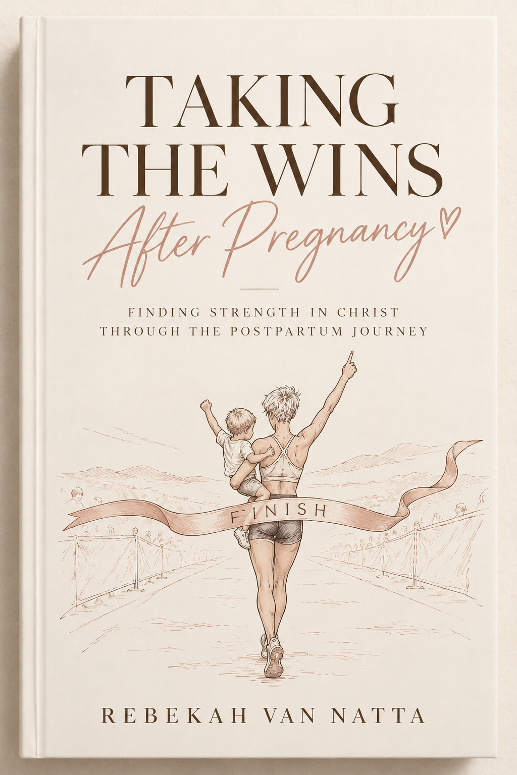 Taking the Wins After Pregnancy book cover by Rebekah Van Natta