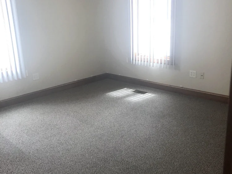 Private office with window