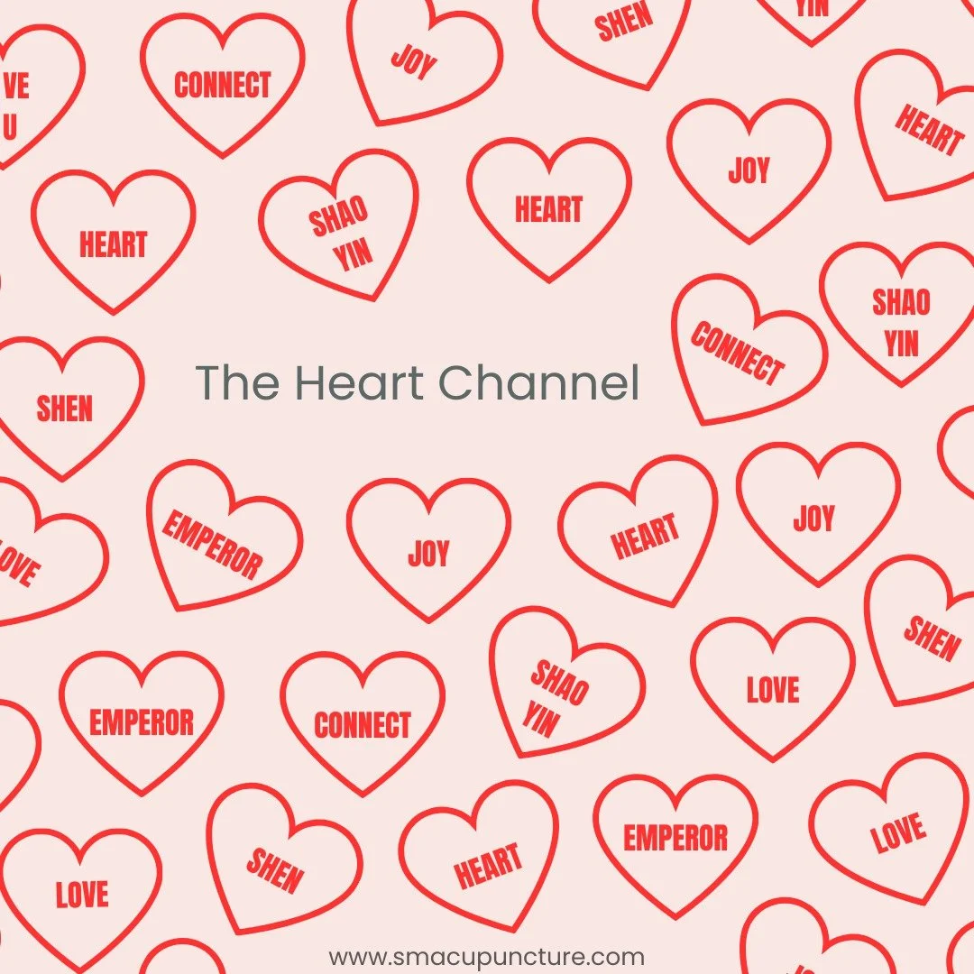Seeing as it&rsquo;s Valentines Day, I thought I&rsquo;d show a little love to the Heart Channel. 🖤🖤🖤

In Traditional Chinese Medicine the Heart is known as the &ldquo;Emperor&rdquo;. 
It&rsquo;s the Yin organ paired with the Yang organ Small Inte