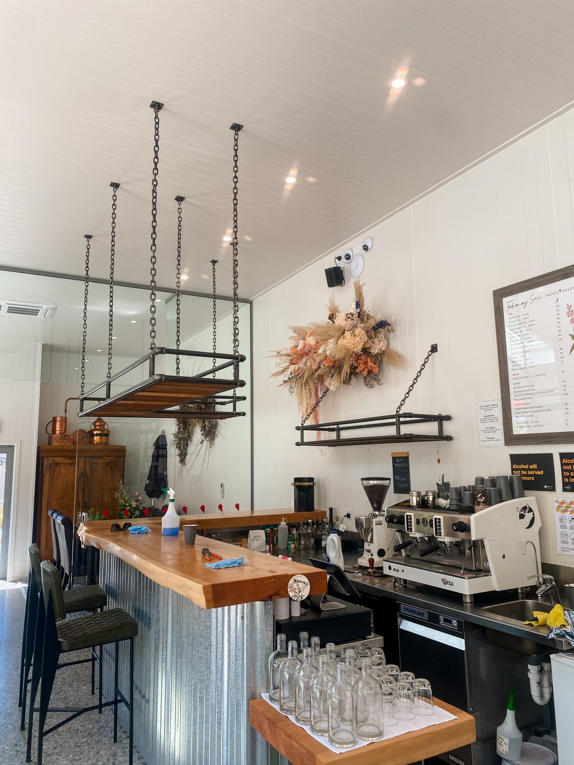 Bar area