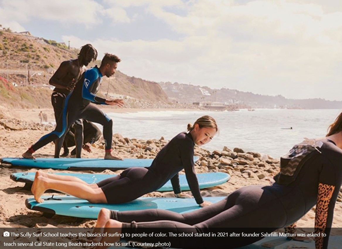 SPOTLIGHT ON L.A.: Sofly Surf School teaches art, beauty of surfing