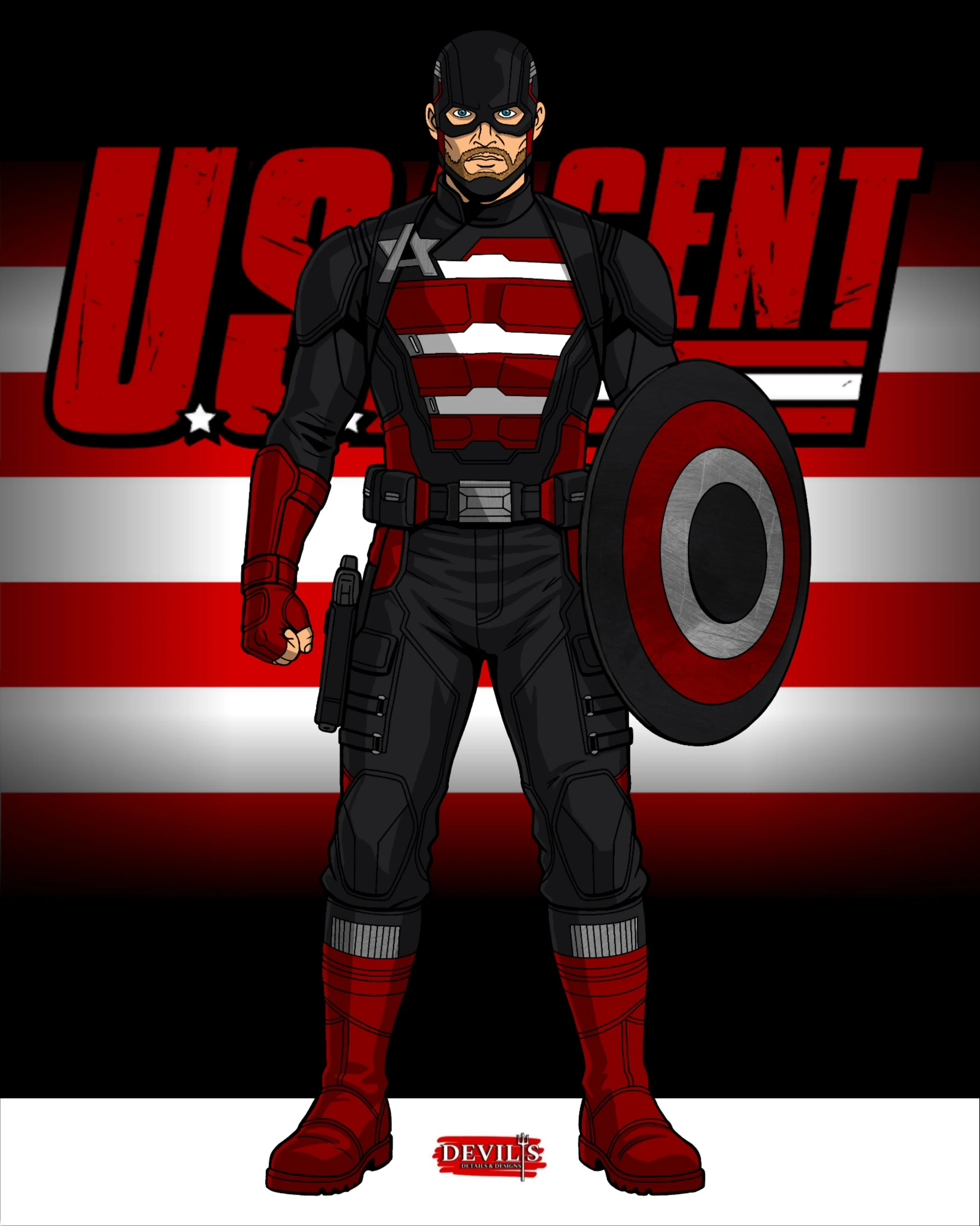 U.S.AGENT [WEST COAST AVENGERS CONCEPT]
