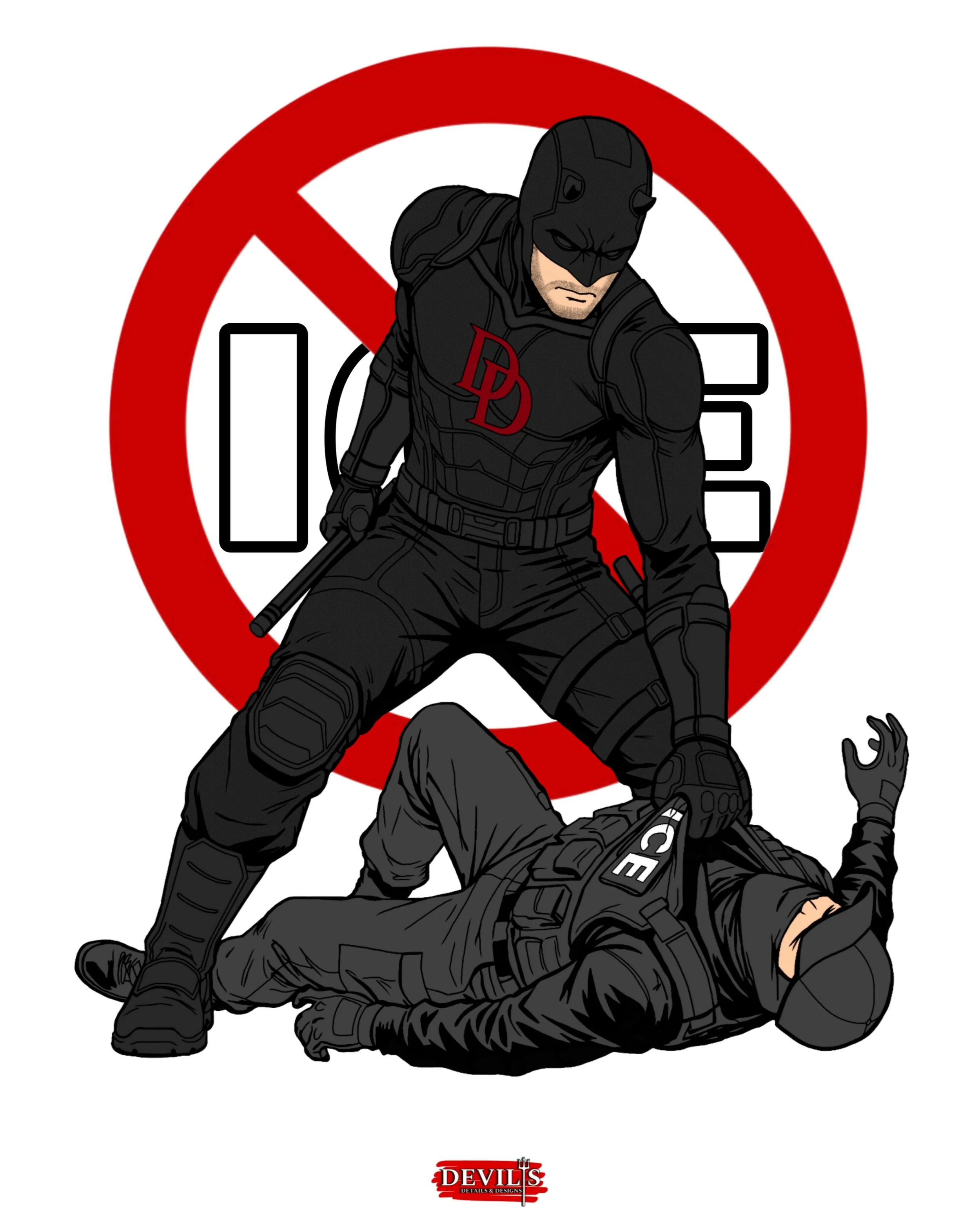 DAREDEVIL VS ICE