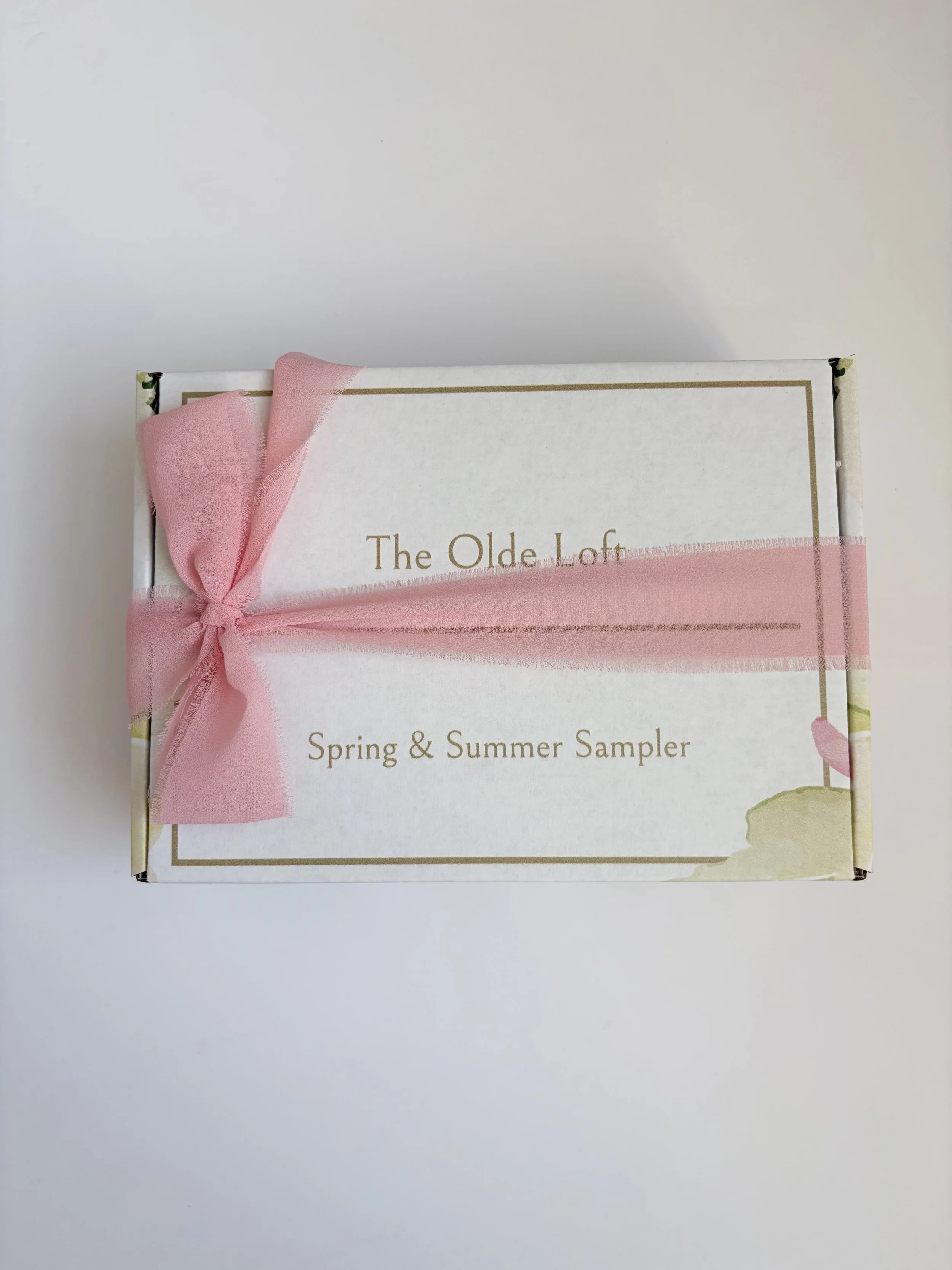 Spring and Summer Sampler Candle Box