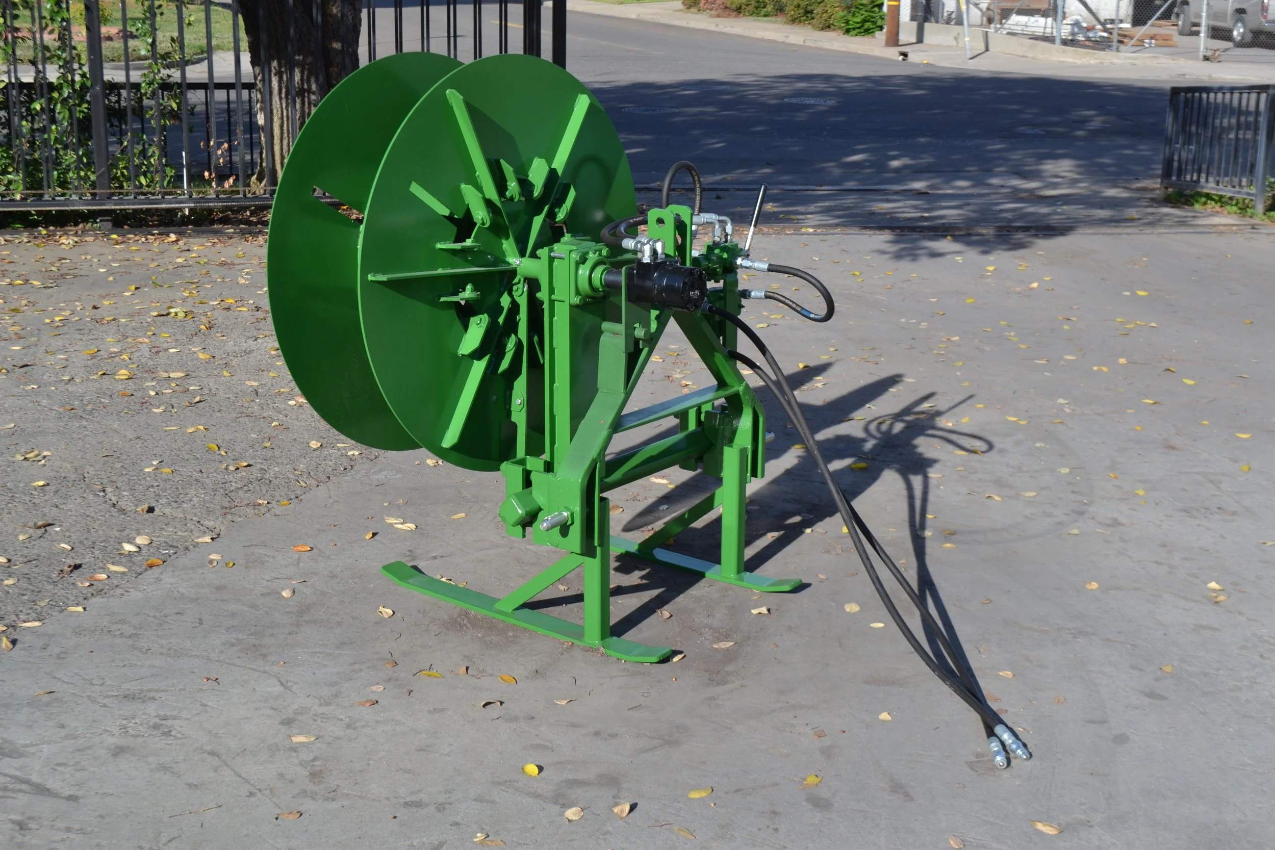 Acampo Machine Works Hose Wire Roll Up