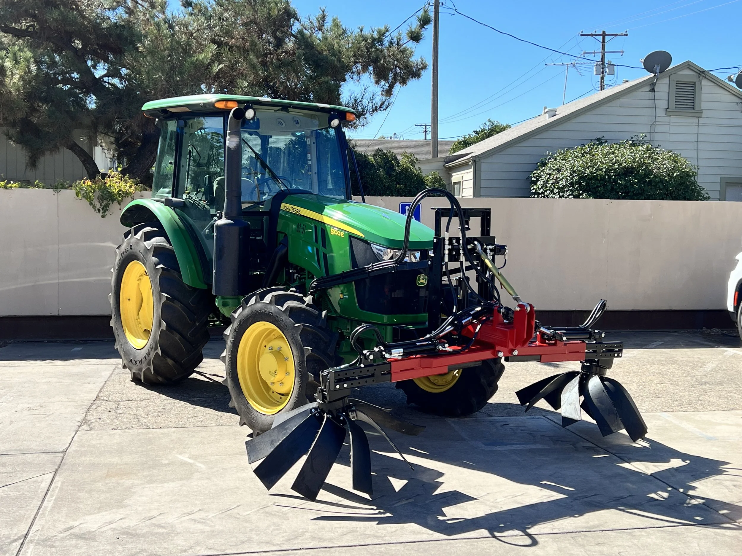 Acampo Machine Works Orchard Berm Sweep