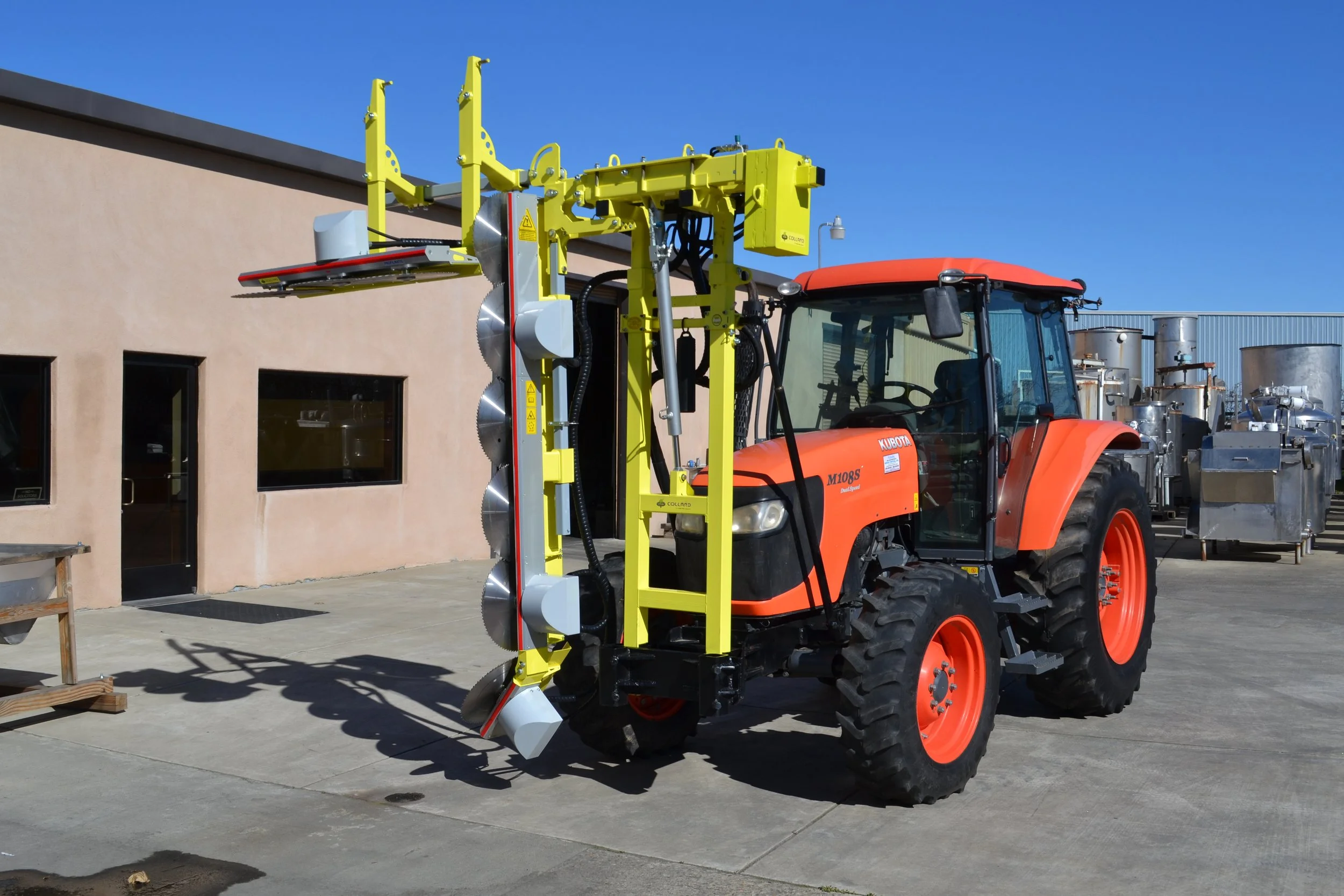 Collard Half Row Hedger and Topper