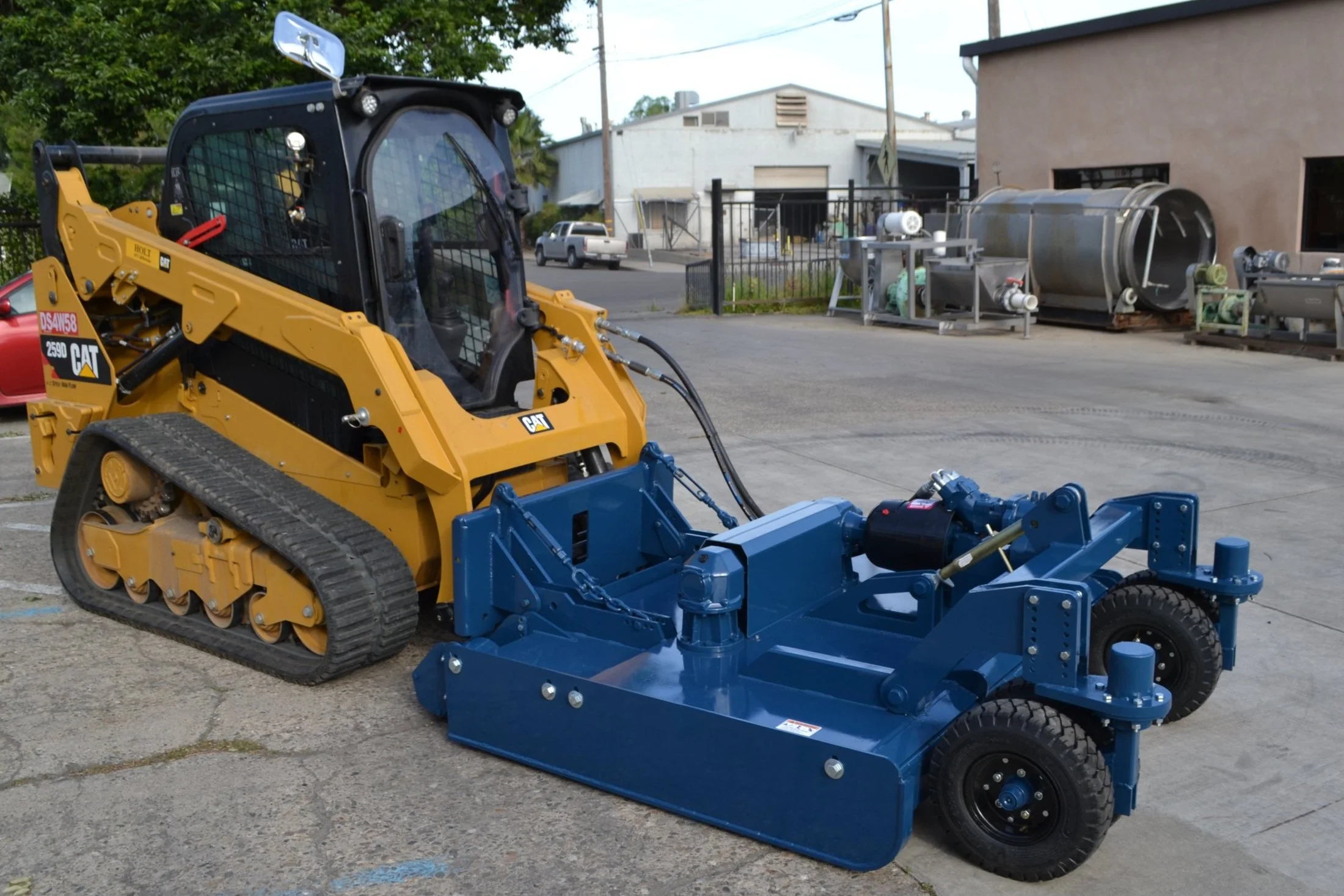 72 FRONT MOUNT ON SKID STEER