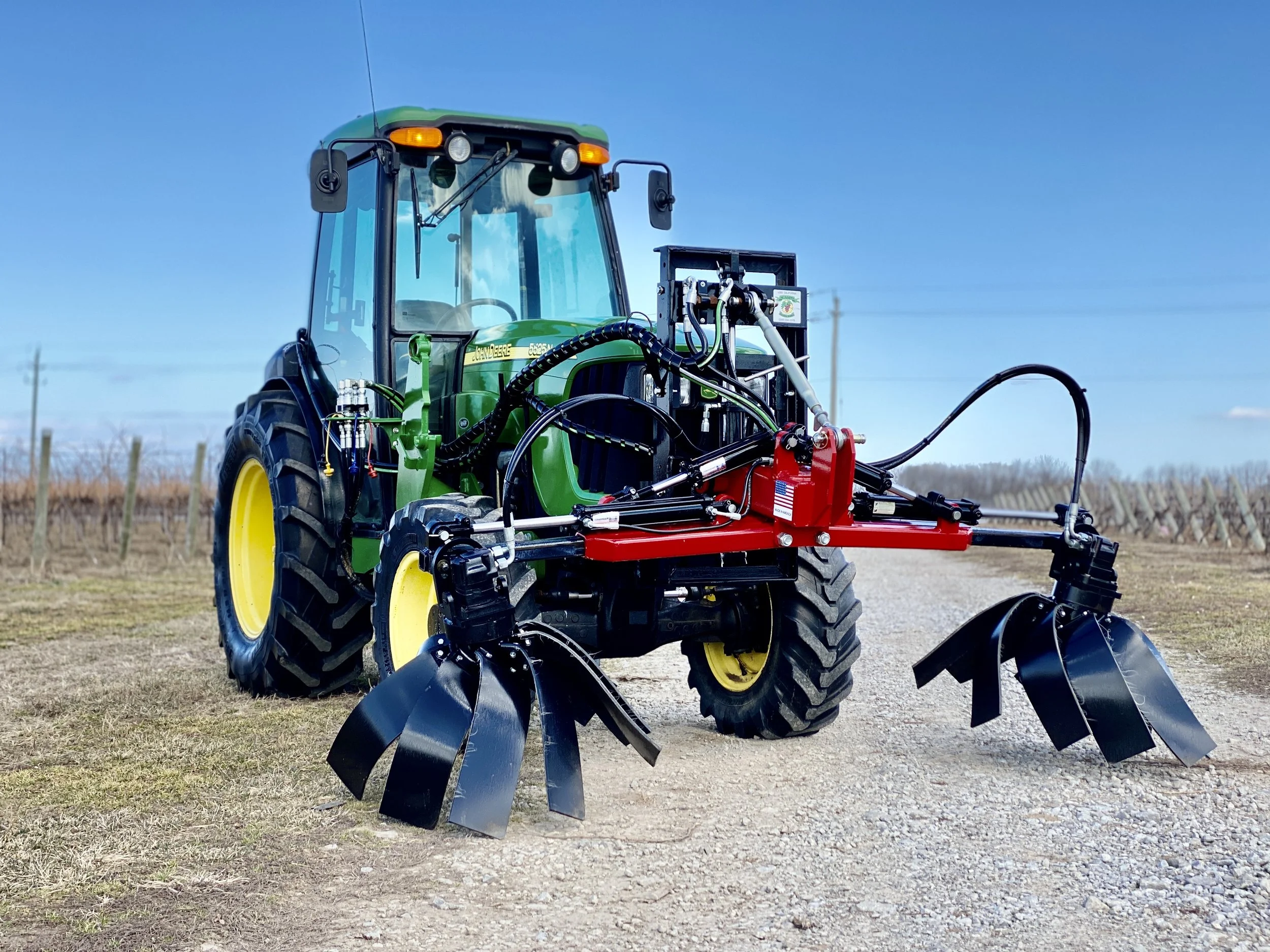 Acampo Machine Works Front Mount Berm Sweep