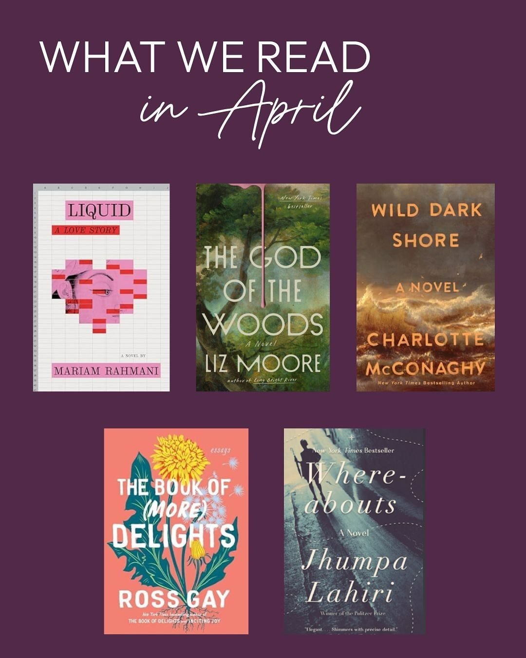 The upside to bad weather? Lots and lots of reading time. #independentbookstore #matchmakerbookshop #whatwerereading