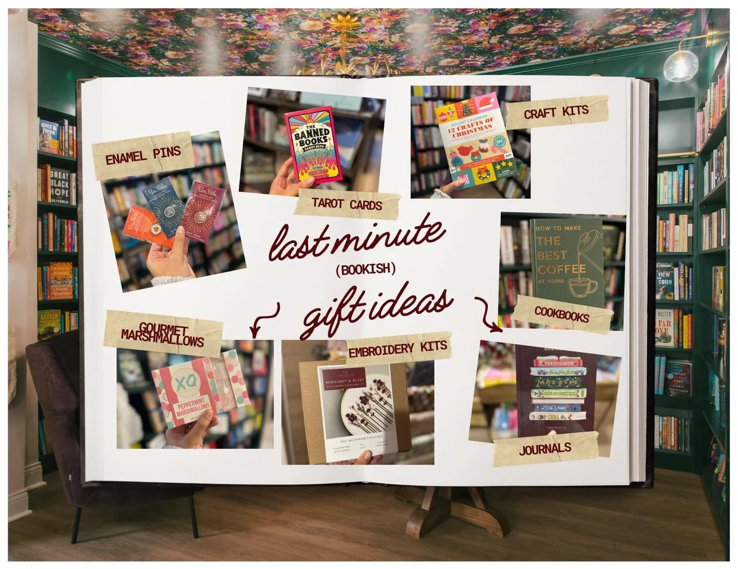 Doing some last minute shopping this weekend? We&rsquo;ve still got lots of incredible gift options at Matchmaker, in addition to our normal wide selection of titles. Come see us! 

#shopindie #shoplocal #shophp #downtownhighlandpark #happyholidays