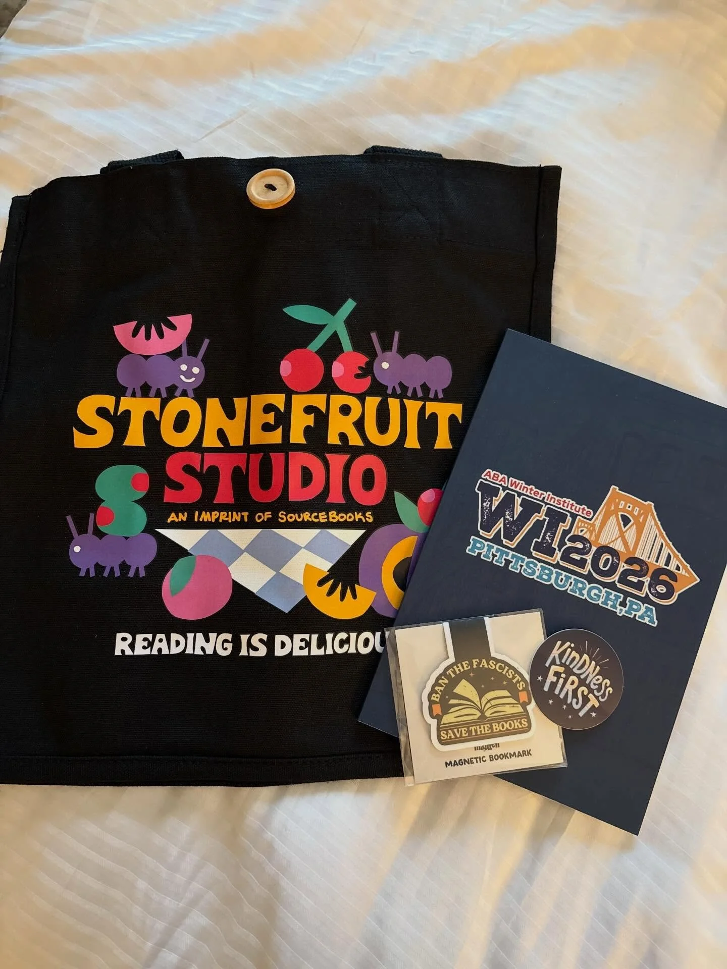 Matchmaker is on the road this week!! Owner Lauren and Manager Elisa are in Pittsburgh, PA for Winter Institute, the annual @americanbooksellers conference. Stay tuned to see what happens when a bunch of booksellers and publishers descend on a confer