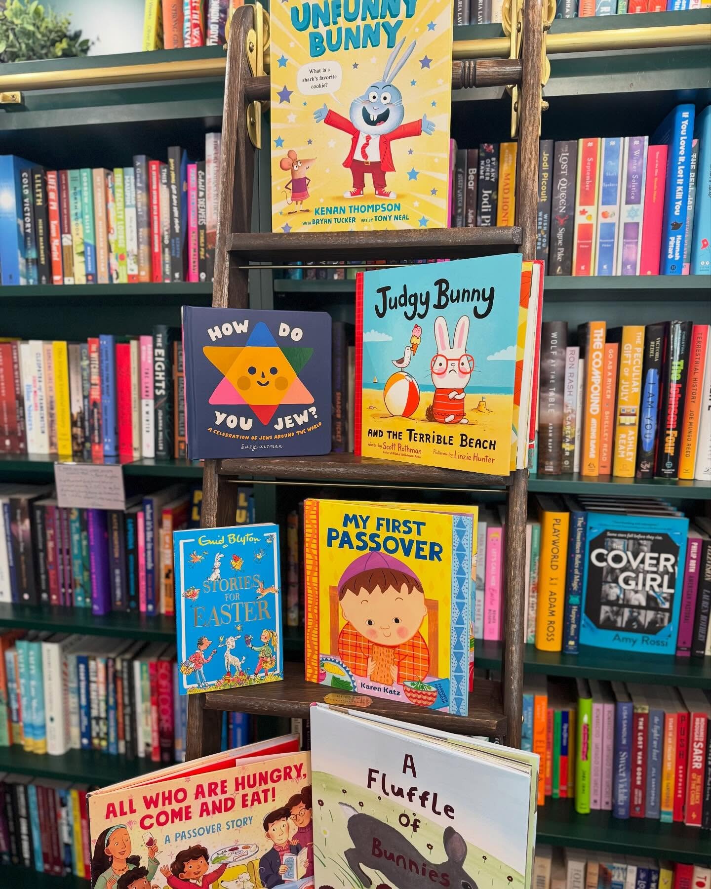 No matter what you&rsquo;re celebrating this weekend, we have a book for all of the littlest folks in your life. Come into the shop and check them out! 🐣✨📚