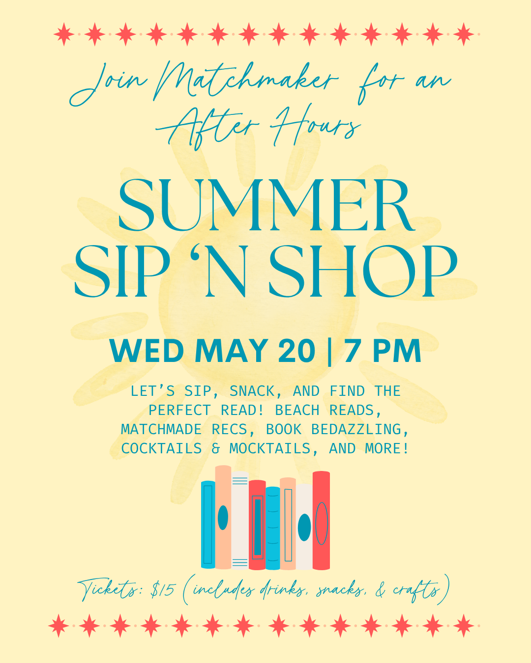 Summer Sip 'N Shop