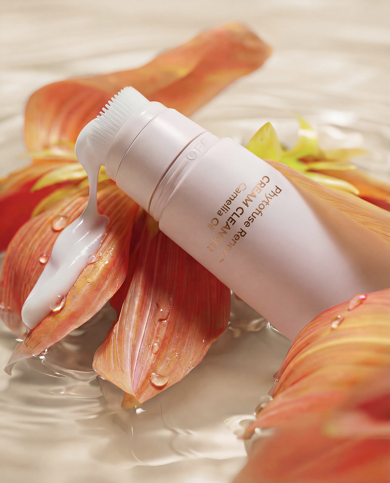 inika-cream-cleanser-brush-dispenser-floral-water-ai-product-photography-nyc.png.png