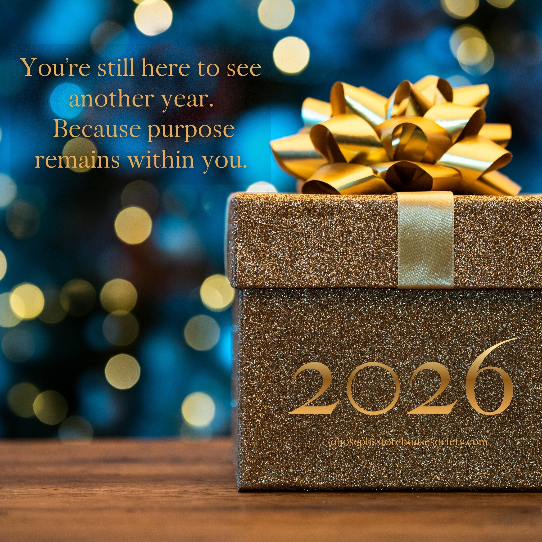 You&rsquo;re still here.

Not by accident.
Not by chance.

Another year ahead&mdash;not to strive harder,
but to walk wiser,
more aligned,
and more aware of what&rsquo;s been entrusted to you.

Purpose hasn&rsquo;t left.
Grace hasn&rsquo;t expired.

