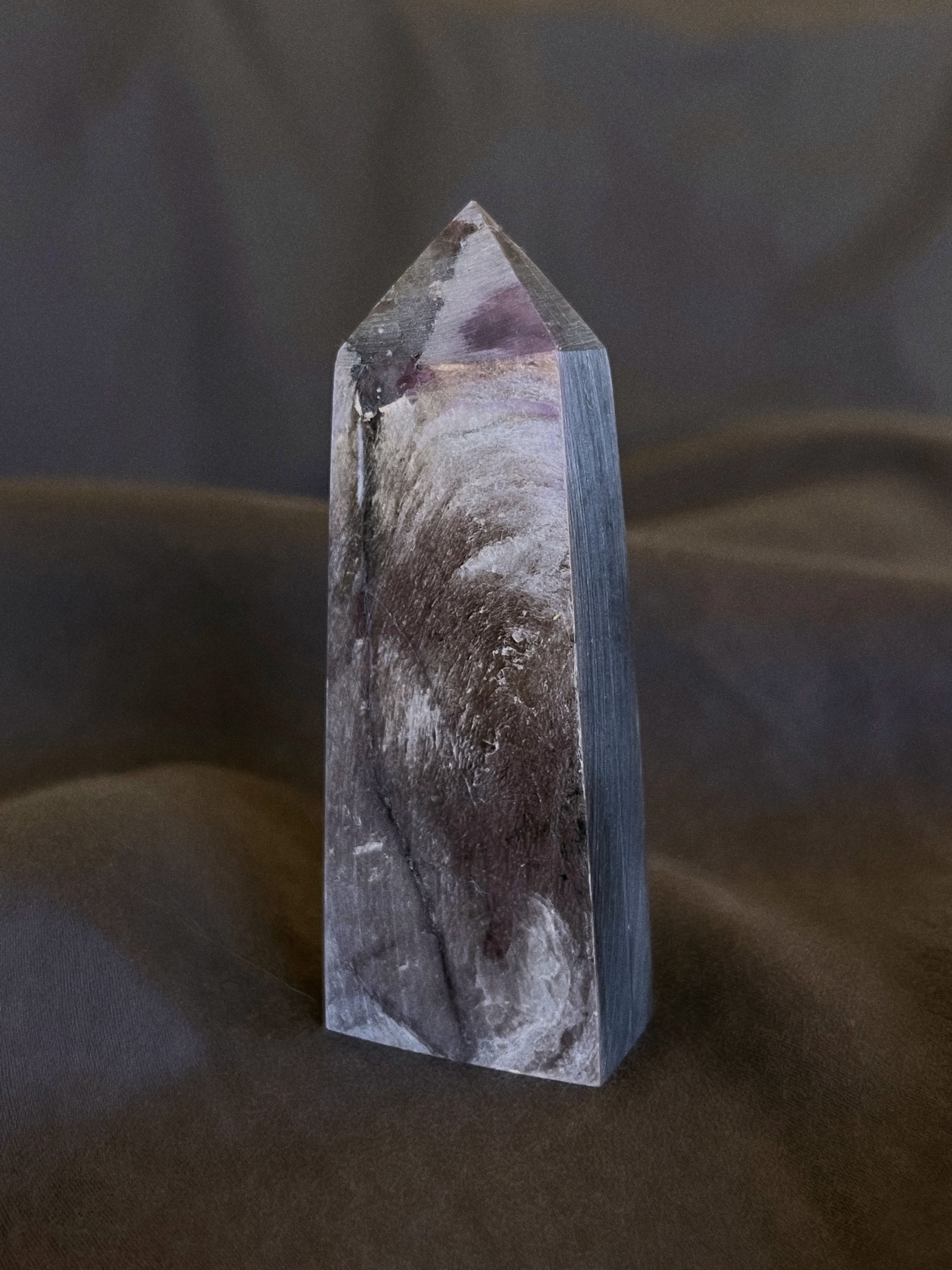Lepidolite w/ Mica Tower