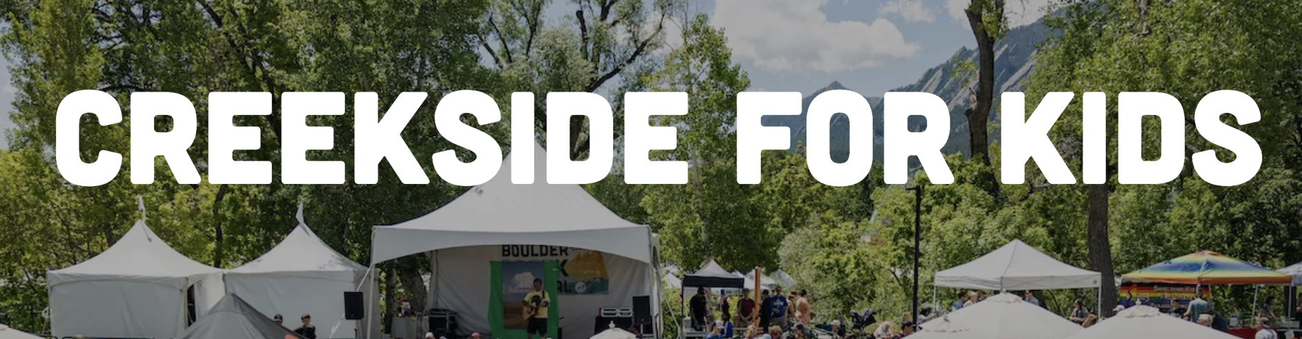 Boulder Creekside for Kids