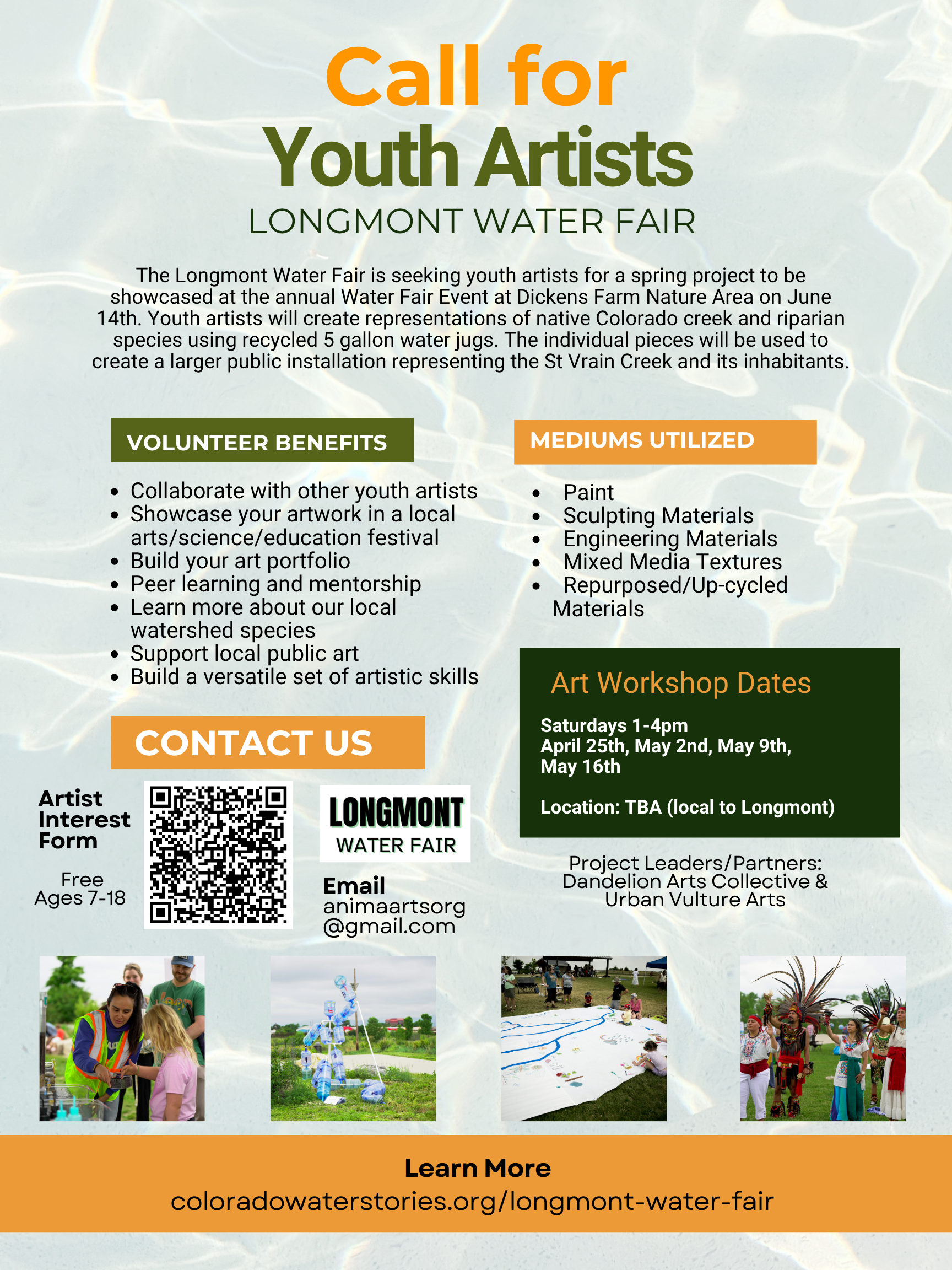 Youth Art Project: Longmont Water Fair
