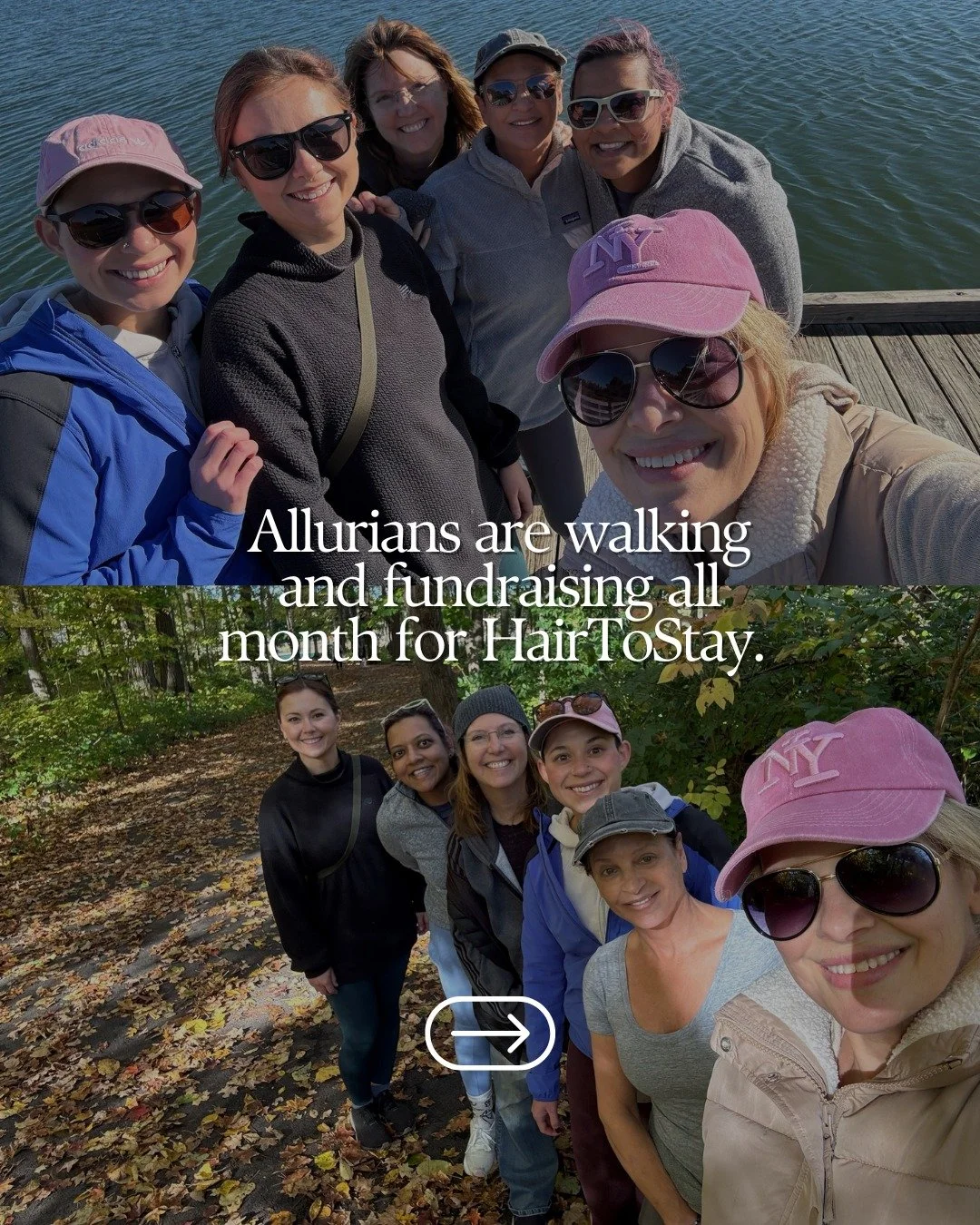 Allurians are raising money to help cancer patients keep their hair. Scalp cooling works, but it is often not covered by insurance, which makes it out of reach for many. We are fundraising for HairToStay to provide grants for people in treatment.  Do