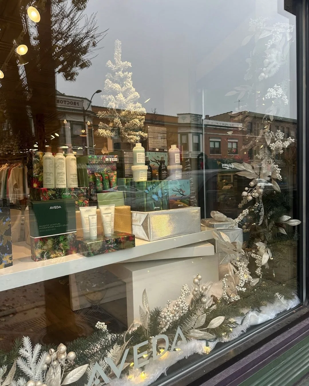 Still looking for the perfect gift for the holidays? Our holiday gift sets at Allure Designs Salon &amp; Boutique make finding the perfect gift effortless.

Our window display is filled with thoughtfully curated collections from our favorite brands. 