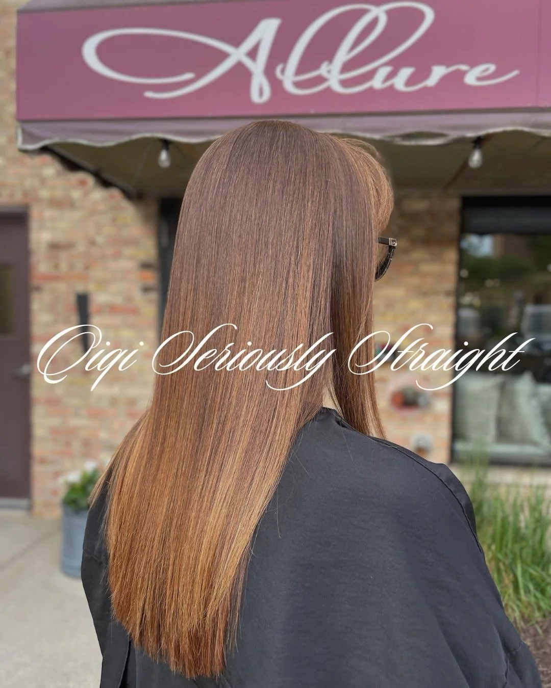 If you have been wanting hair that stays smooth without the daily heat routine, Qiqi Seriously Straight might be a good fit. It is a permanent straightening service that softens texture, adds shine, and keeps your hair straight until new growth comes
