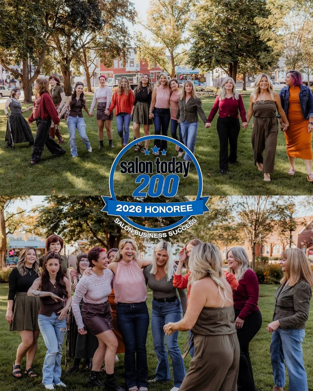 Allure has been recognized again as a Salon Today Top 200 salon in the U.S., and it reflects the people behind the chairs every single day.

Our Libertyville team shows up with intention, supports each other, and truly cares about the experience each