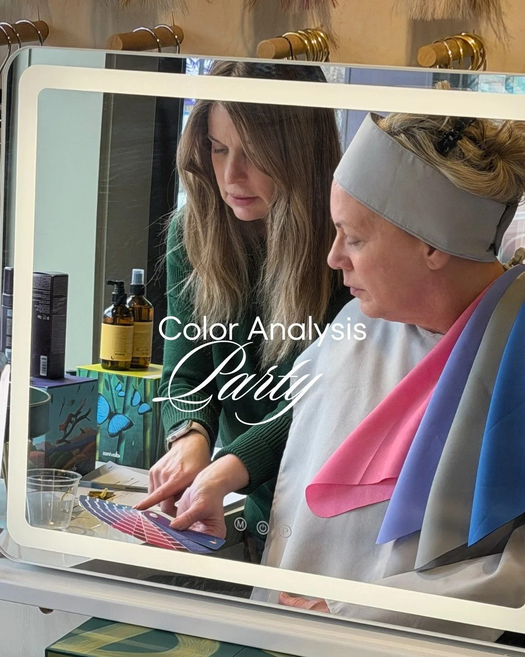 A different kind of girls&rsquo; night, one you actually leave with something useful.

Our recent Color Analysis Party at Allure gave each guest a personalized look at the tones, shades, and colors that truly work for them. From makeup to clothing to