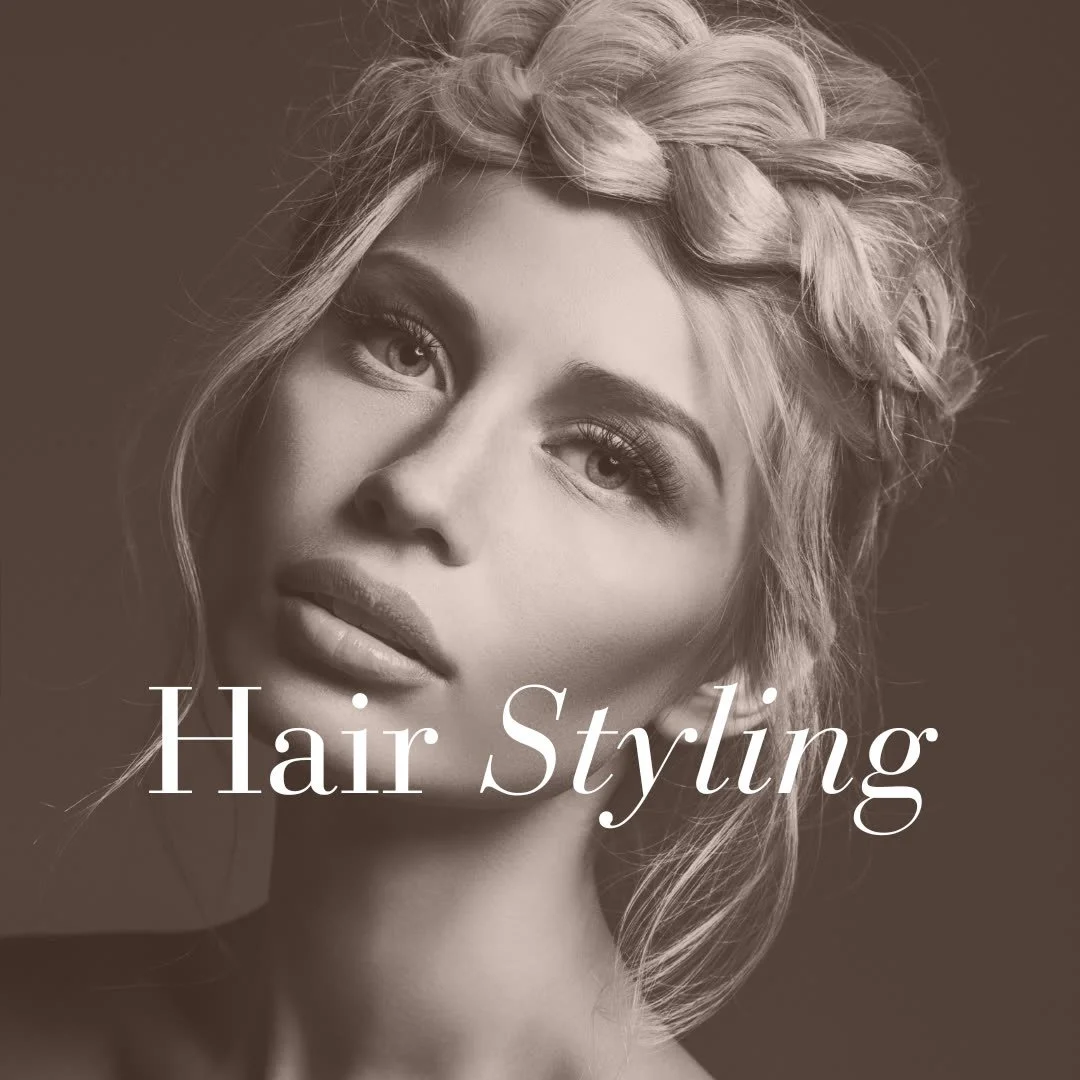 Hair styling services at Allure Designs