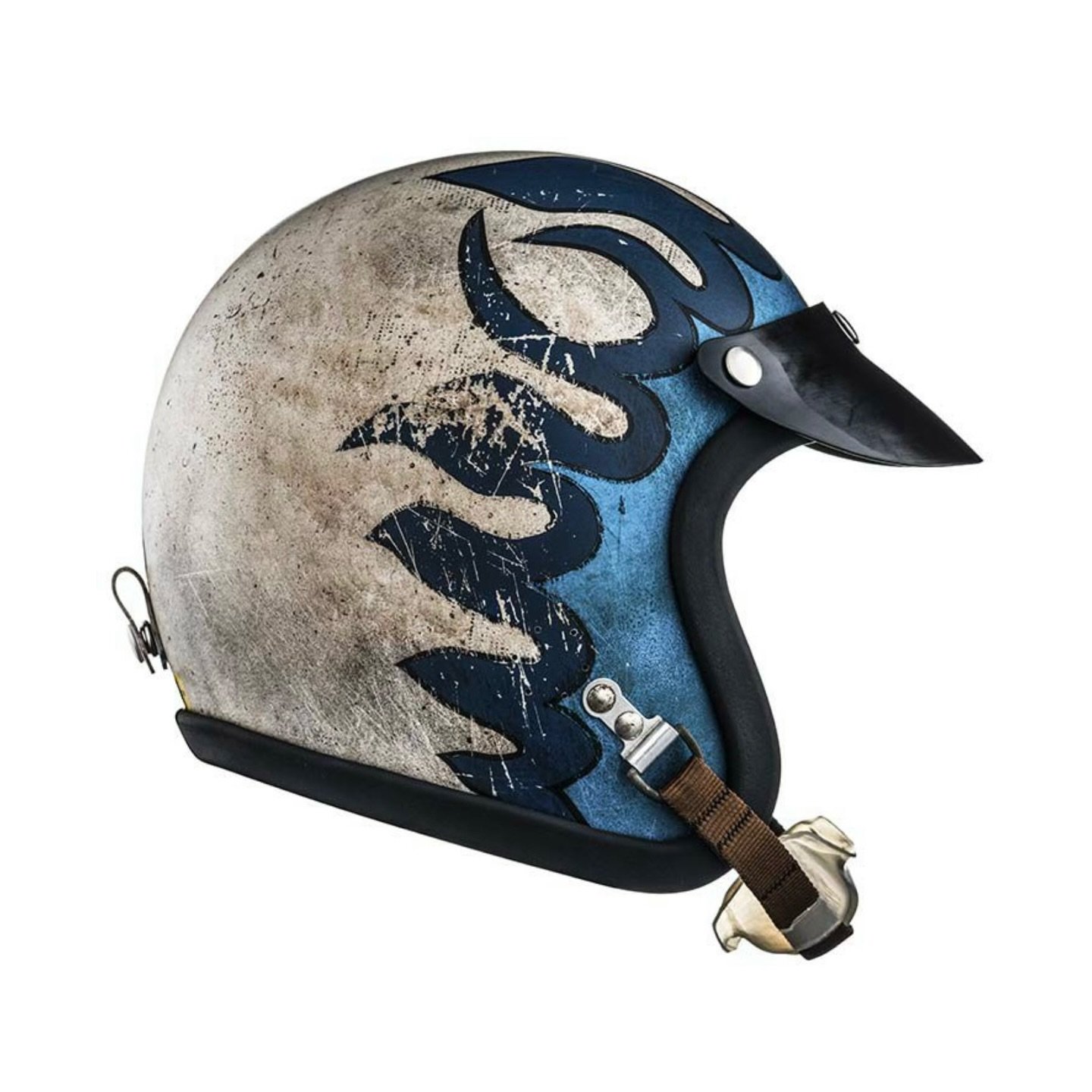 @ttandco_japan / @ttandco_global custom one of one helmet. These helmets are hand crafted in their Tokyo factory. This Helmet has been made to look old with a patina finish. 

Get in touch with us about your own custom helmet by TT&amp;CO