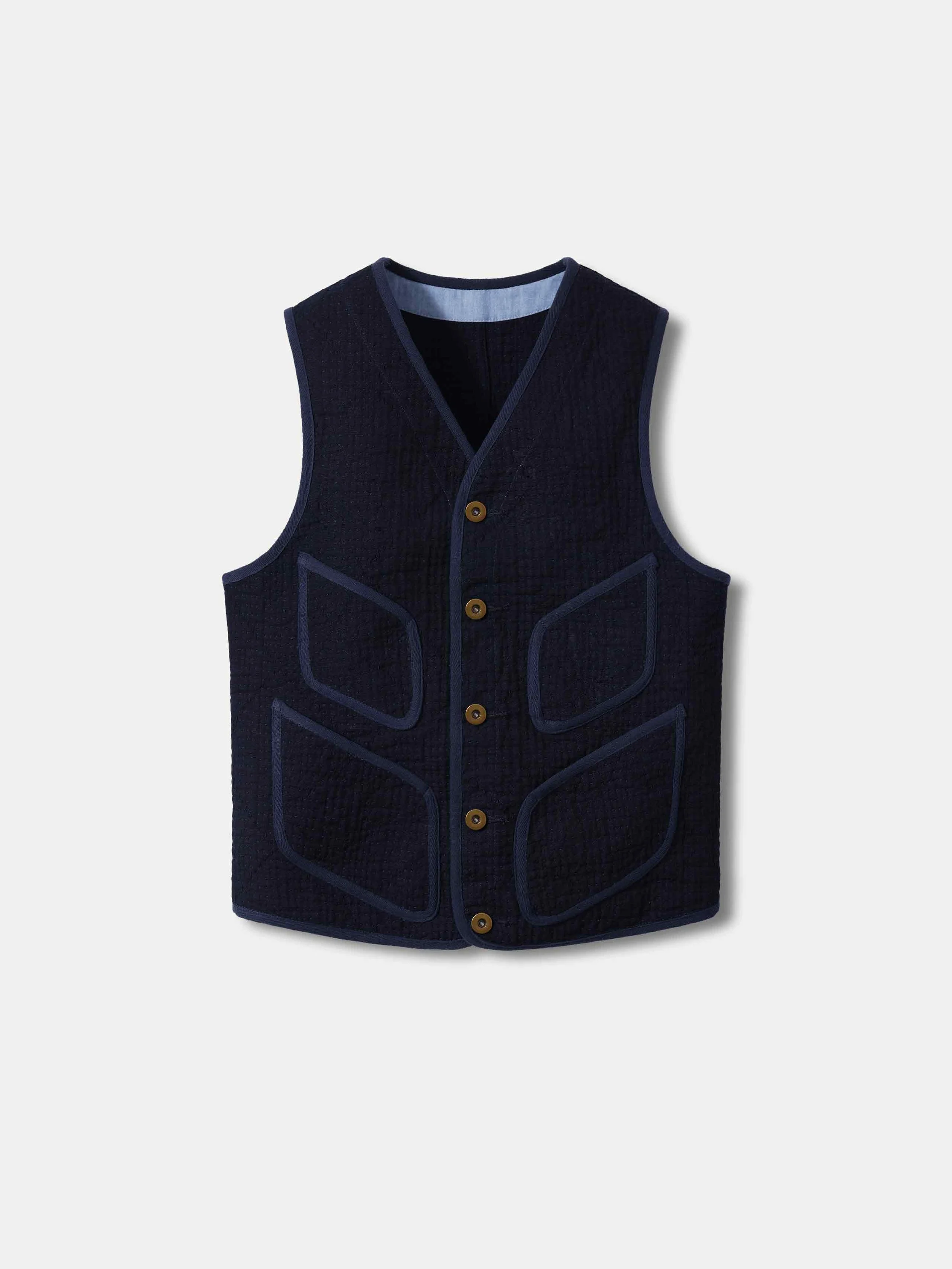 Sashiko Vest