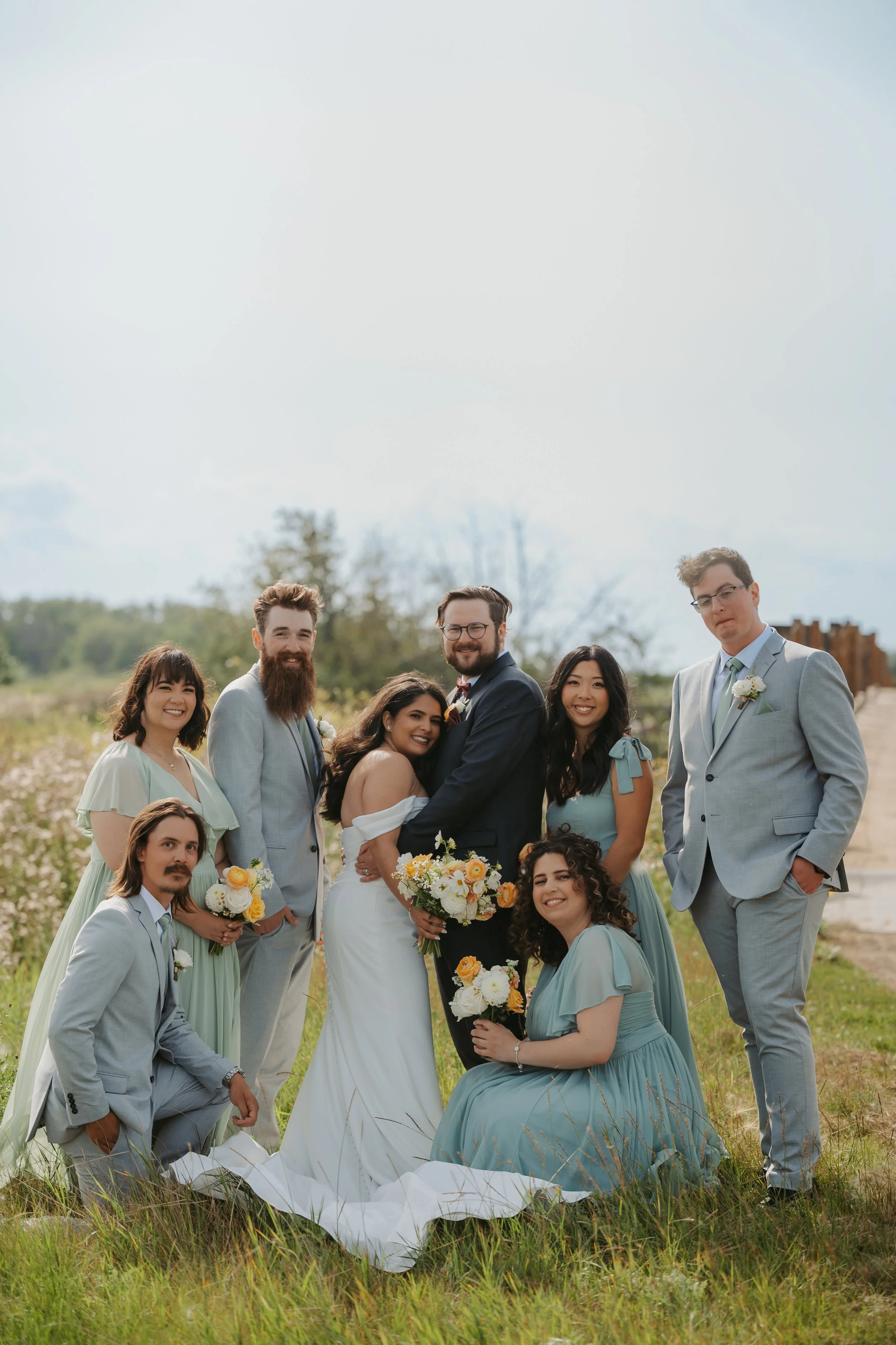 Venue: Cattails Crossing Golf Course
Florals: Twin Flowers Studio
Photos: Songbird Photography
Video: MacLeod Media
Hair: Christine Anne Hair
Makeup: Blush Artistry
DJ: Focused Energy Productions
Photobooth: Magic Memories Photobooth
Cake and Dessert