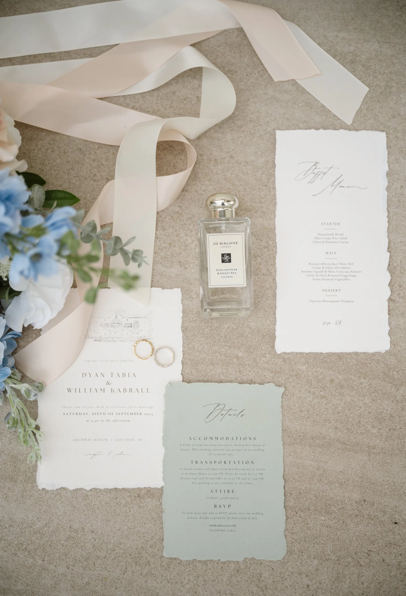 Venue: Archway Manor
Photo: Amber Ruf Photo 
Video: The Episode Films
Florals: Bloom & Borrow
DJ: Talent Productions 
Caterer: Fork & Farm 
Hair: Hair By Deena 
Makeup: Awna Artistry 
Rentals: River City Events 
Transportation: AM/PM Limo