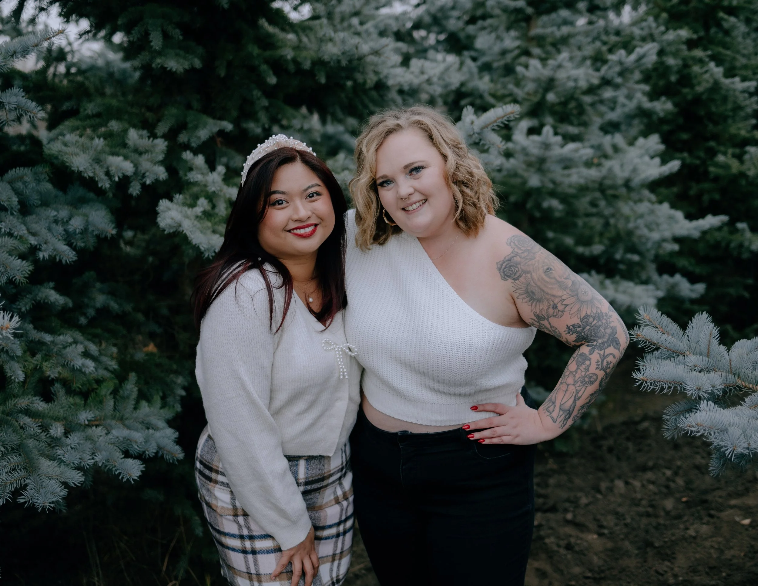 Mandy and Shannie, Edmonton Wedding Planners and Wedding Coordinators with Blush & Bordeaux Events