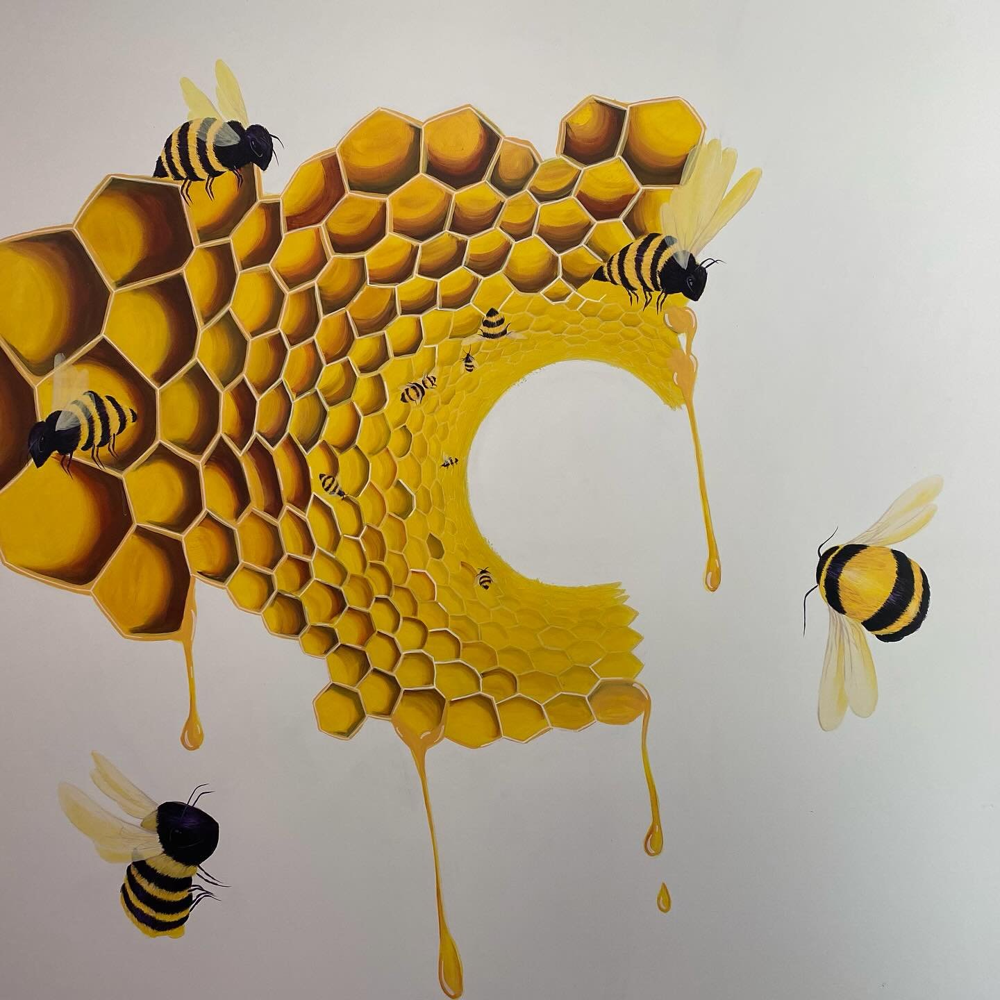 Mural painting is a whole new journey&mdash;it&rsquo;s pushed me to rethink everything I&rsquo;ve learned as an artist! This process has helped me grow so much, and I&rsquo;m thrilled with the final result 🧡 Couldn&rsquo;t imagine a better piece for