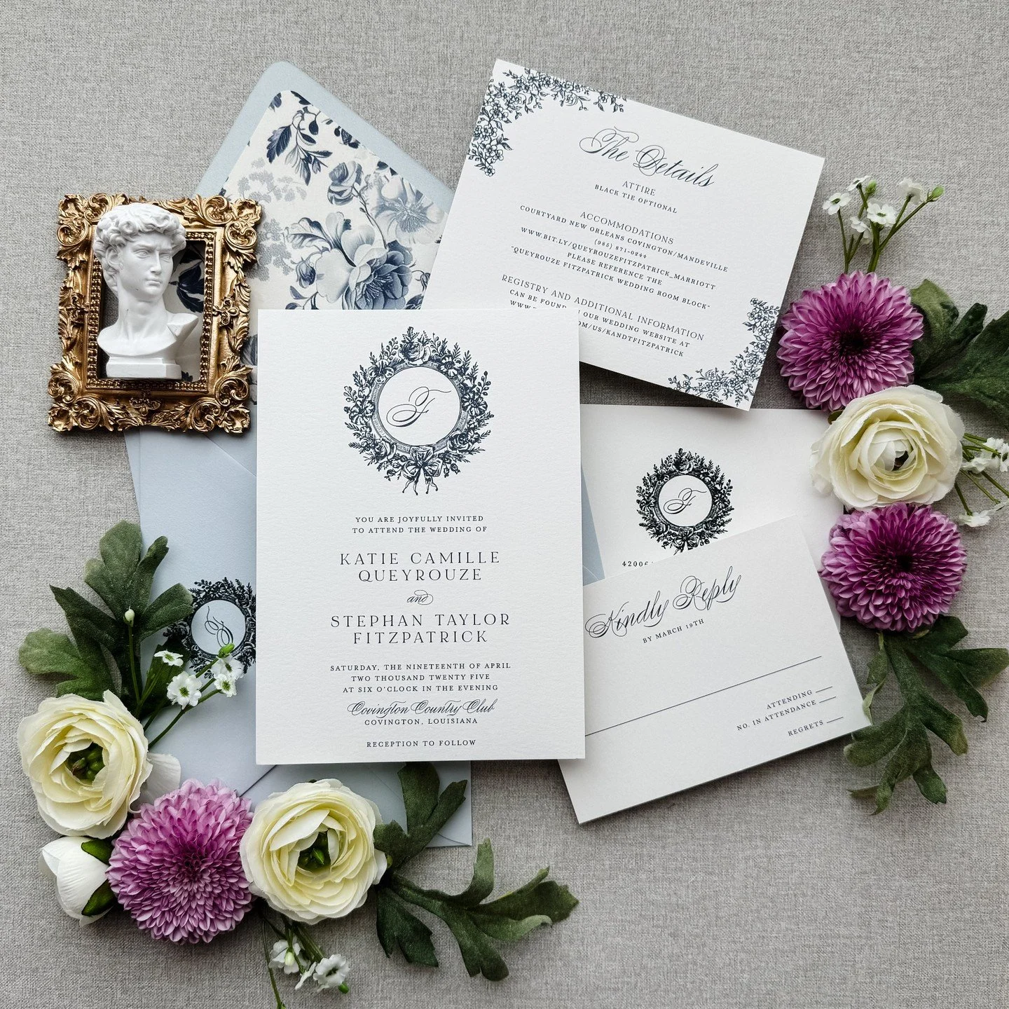 Let's talk about semi-custom collections. You get the beauty of our signature designs with the freedom to personalize colors, fonts, and details that make it uniquely yours. The best of both worlds, ready in less time than fully custom work.

invitob