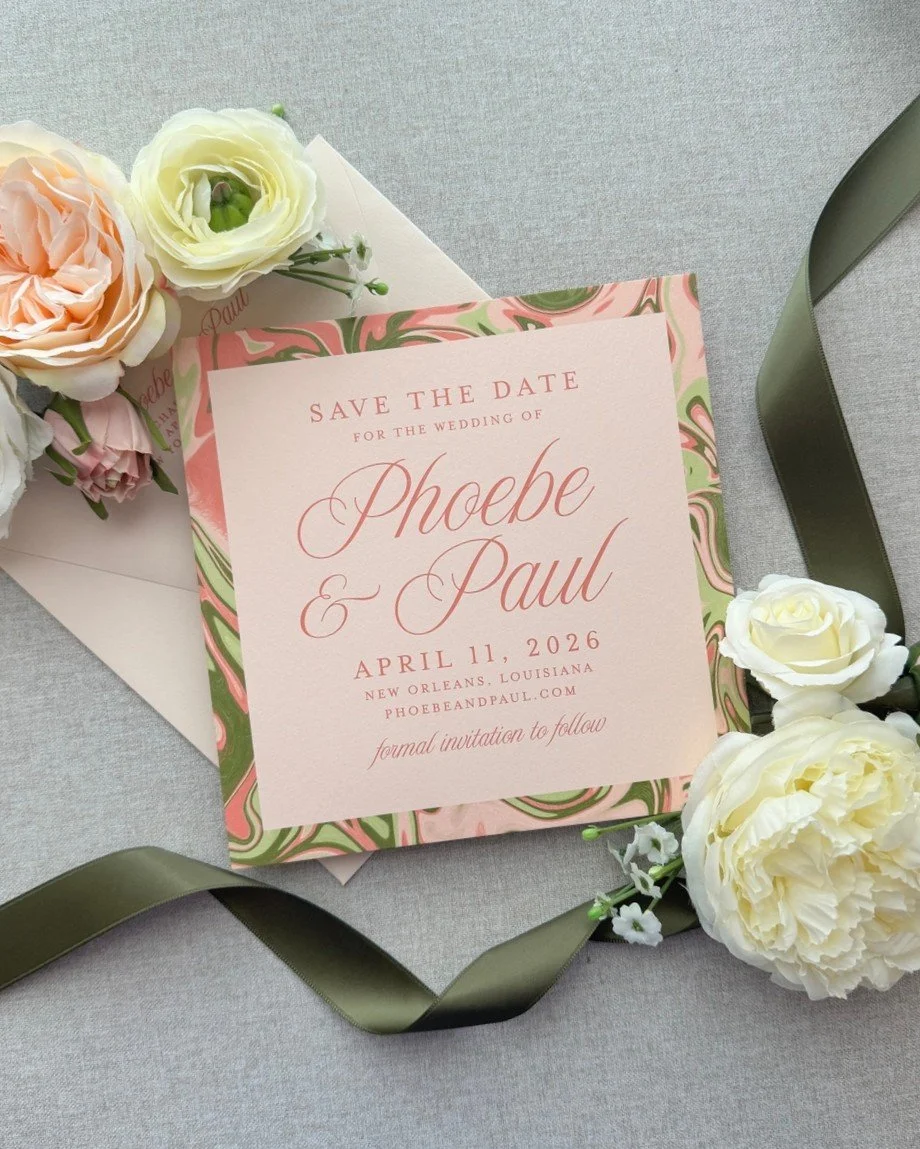 Invitation timeline tip: Start thinking about your stationery 6-8 months before your wedding. This gives us time to create something truly special without rushing. Custom work takes time, and your invitations deserve that attention.
