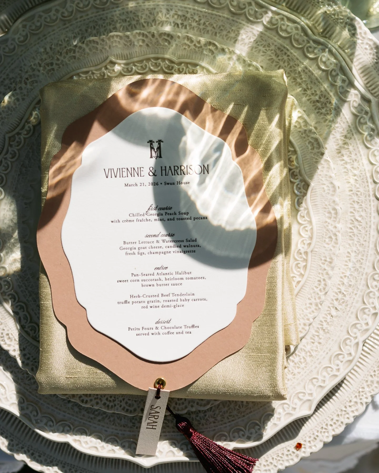 Some designs live in your head for a while before they ever touch paper. You sketch it, you second-guess it, you wonder if it'll actually translate. And then it does...and somehow it's even better than you imagined.

The scalloped die cut, the duplex