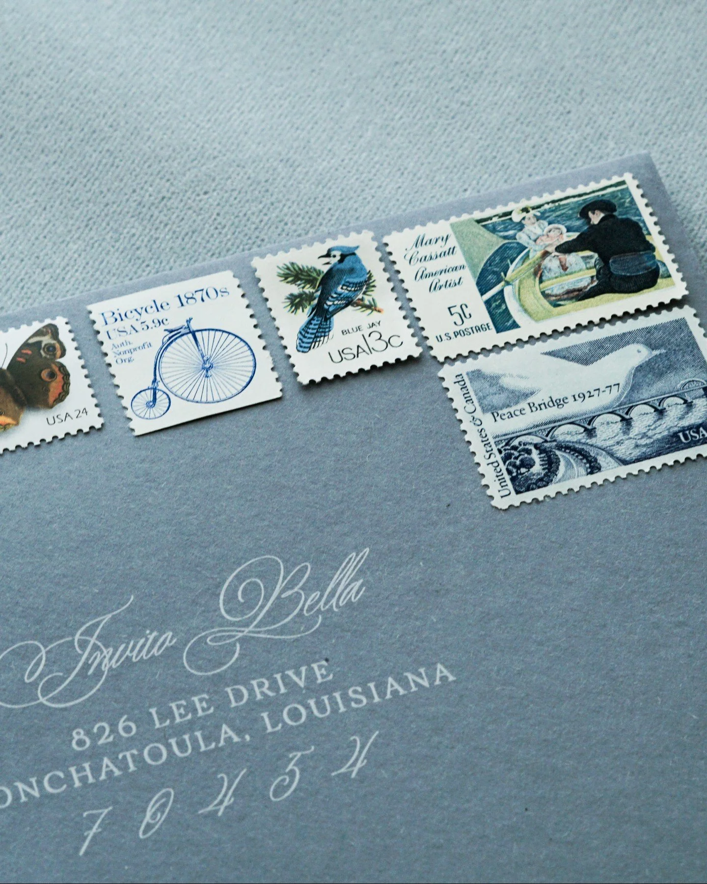 There is so much intention in a well-dressed envelope.

Before anyone reads a single word, they're holding something &mdash; feeling the weight of it, noticing the color, running a thumb across the stamps in the corner. And that moment? That's where 