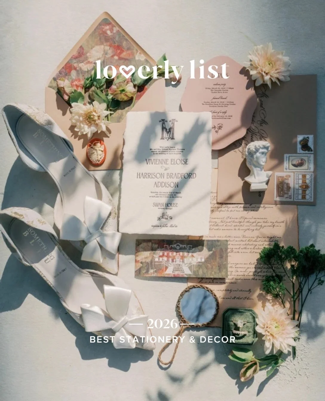 Pinch me! We have some sweet news to share. InvitoBella has been named to The Loverly List 2026-27 as one of the best wedding stationery and decor studios in the US. 🤍

Loverly&rsquo;s editors chose 62 studios across the country for their design, re